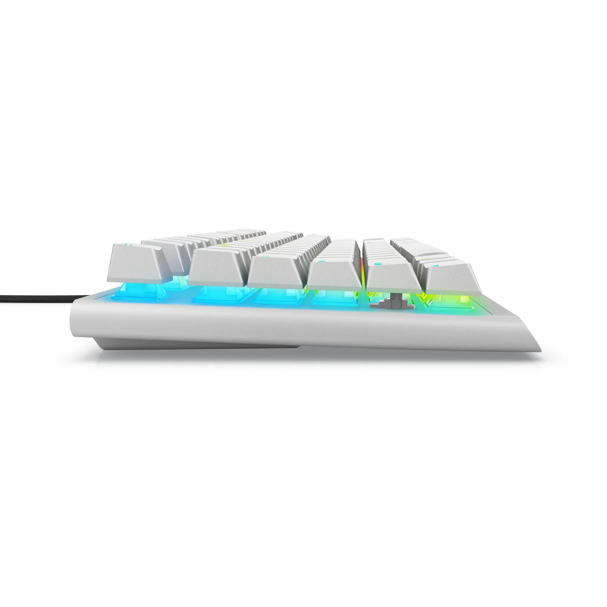 Alienware AW420K Tastatur Gaming USB QWERTY US International Weiß – Bild 4