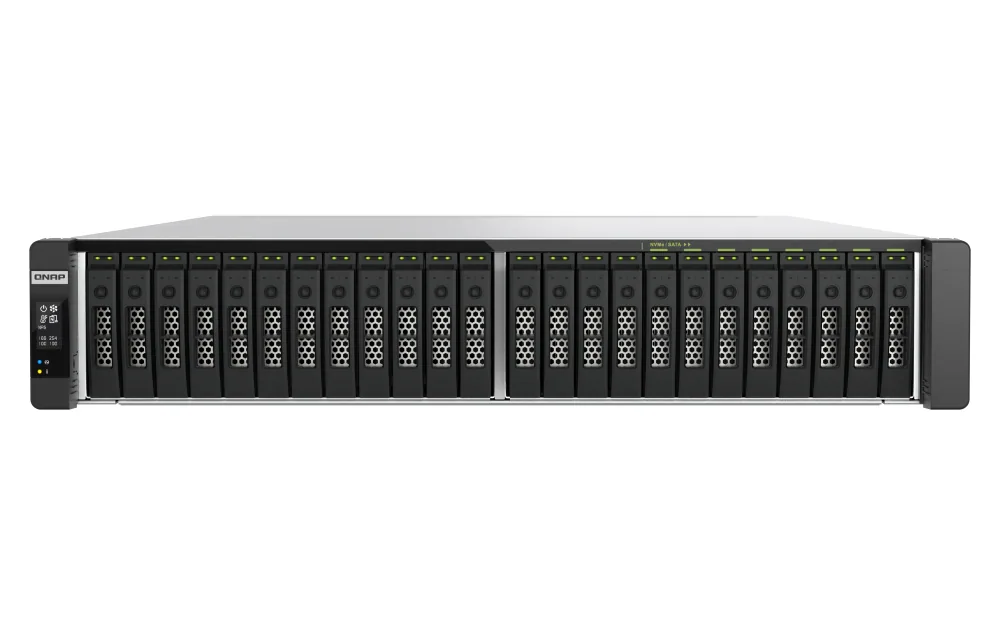 QNAP TDS-H2489FU-R2-4314-128G NAS & Speicherserver Rack (2U) Intel® Xeon Silver 128 GB DDR4 QNAP QTS – Bild 1