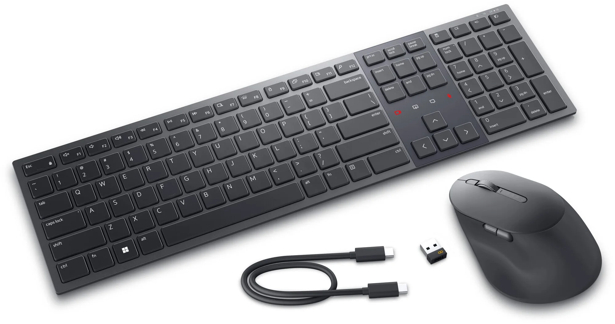 DELL Pro Premium Collaboration-Tastatur und -Maus – KM900 - deutsch (QWERTZ) – Bild 2