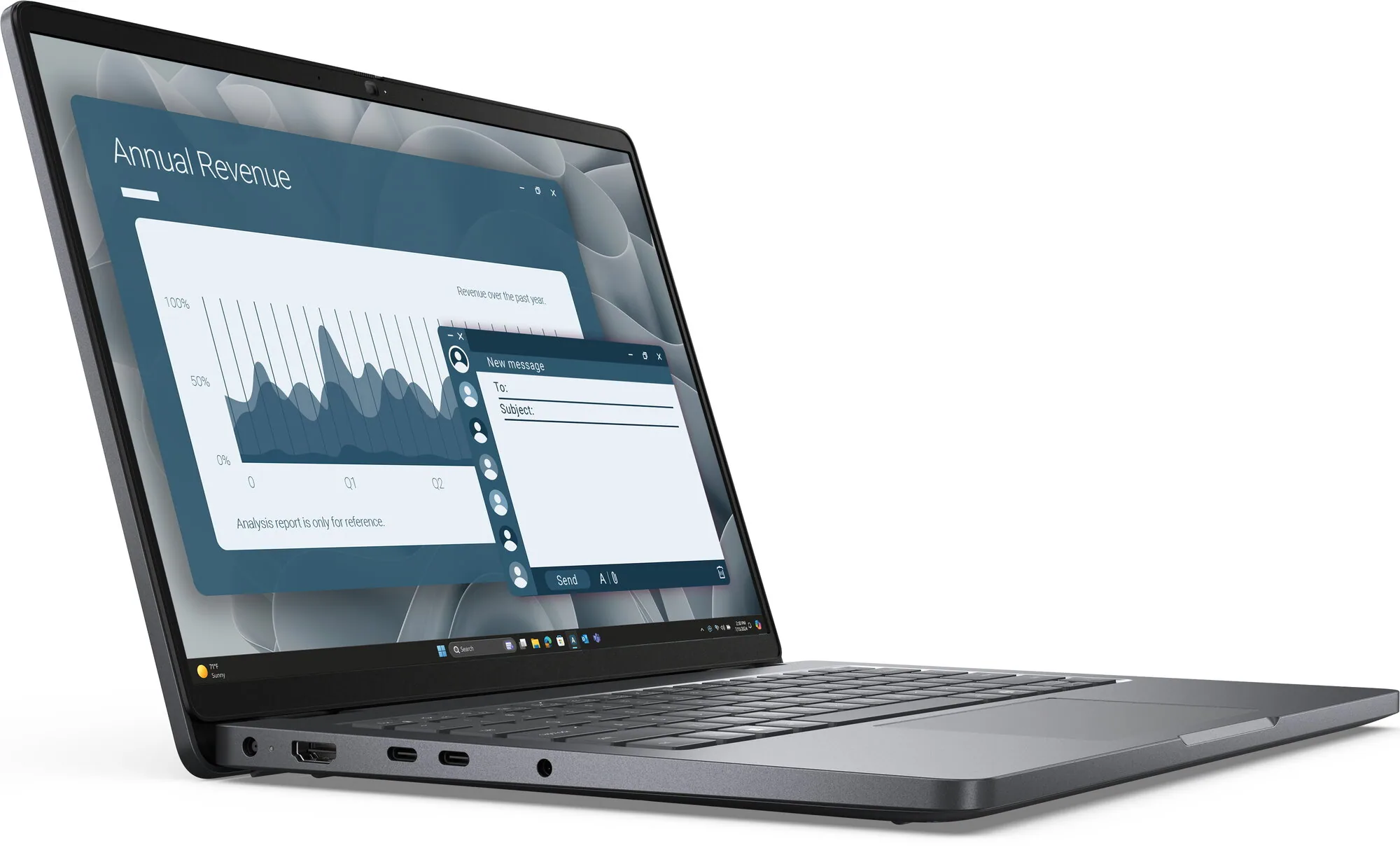 DELL Pro 14 PC14255 Laptop, AMD Ryzen™ 5 PRO, 16 GB – Bild 2