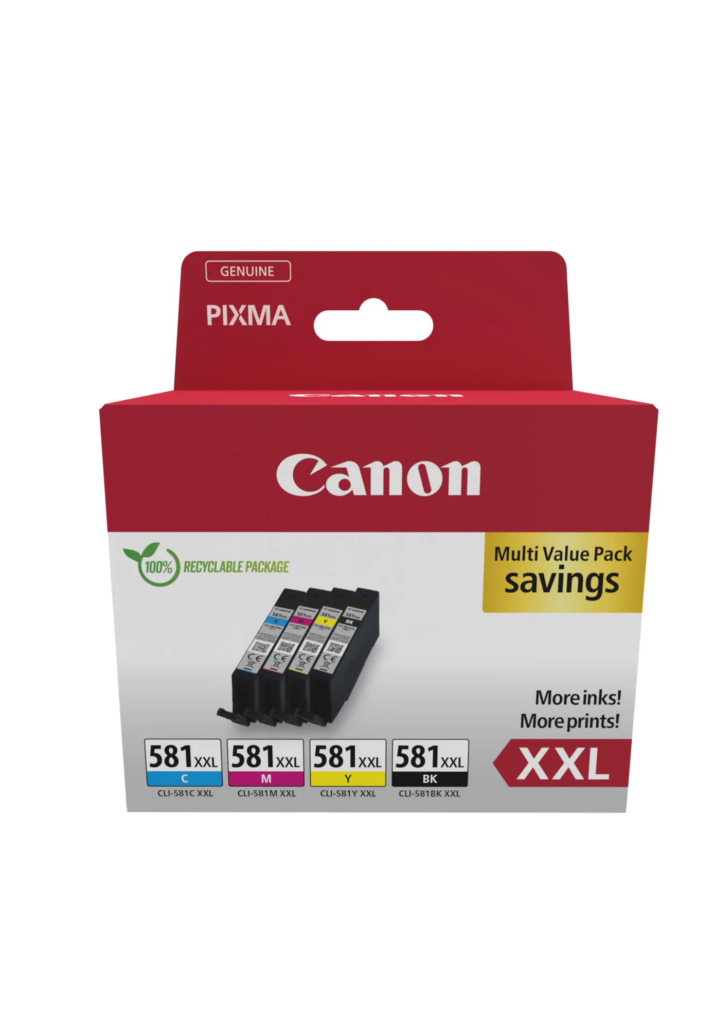 Canon CLI-581XXL BK/C/M/Y Multipack – Bild 1