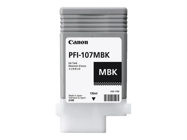 Canon PFI-107MBK Druckerpatrone Original Mattschwarz