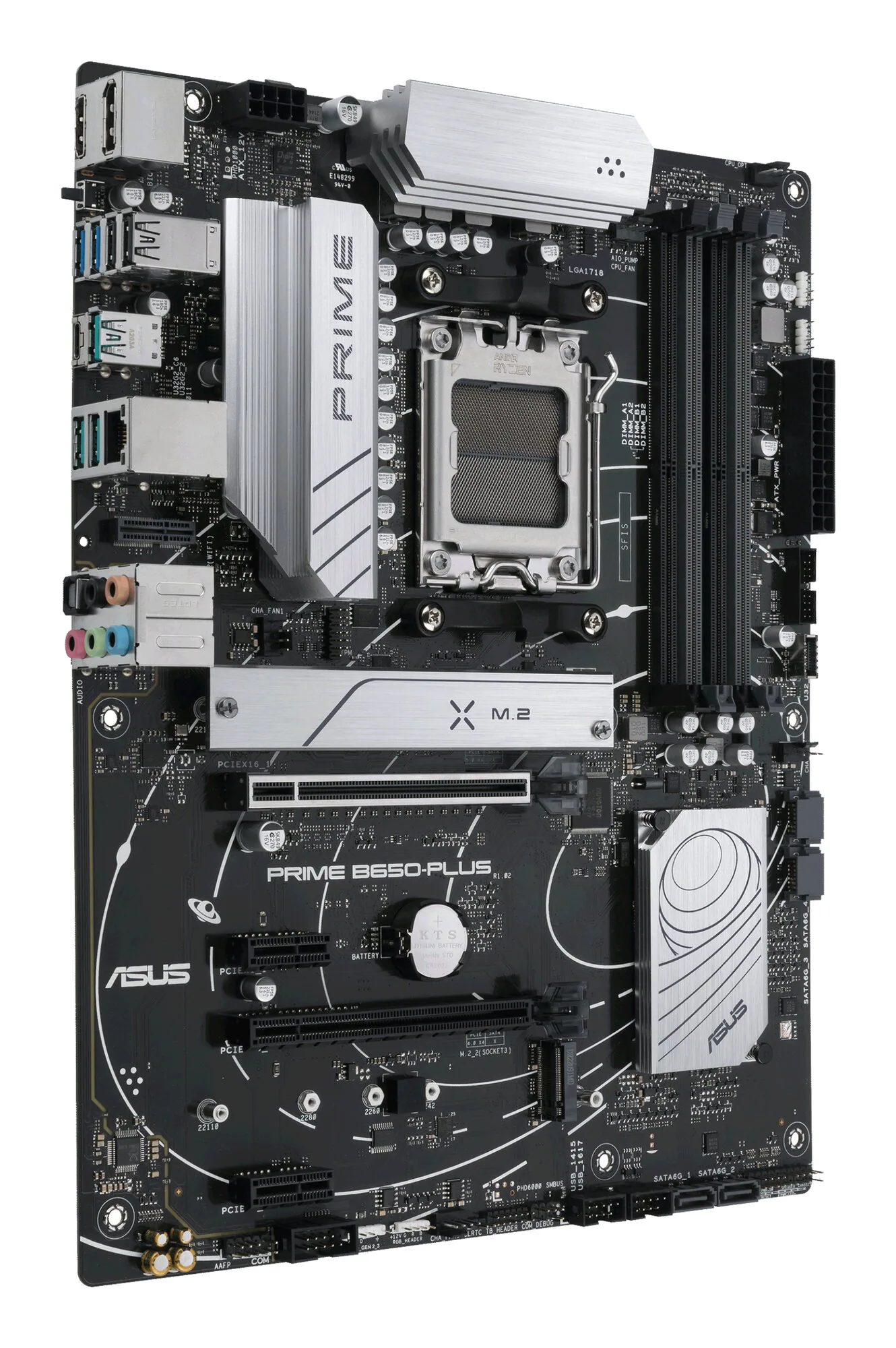 ASUS PRIME B650-PLUS-CSM AMD B650 Sockel AM5 ATX – Bild 3