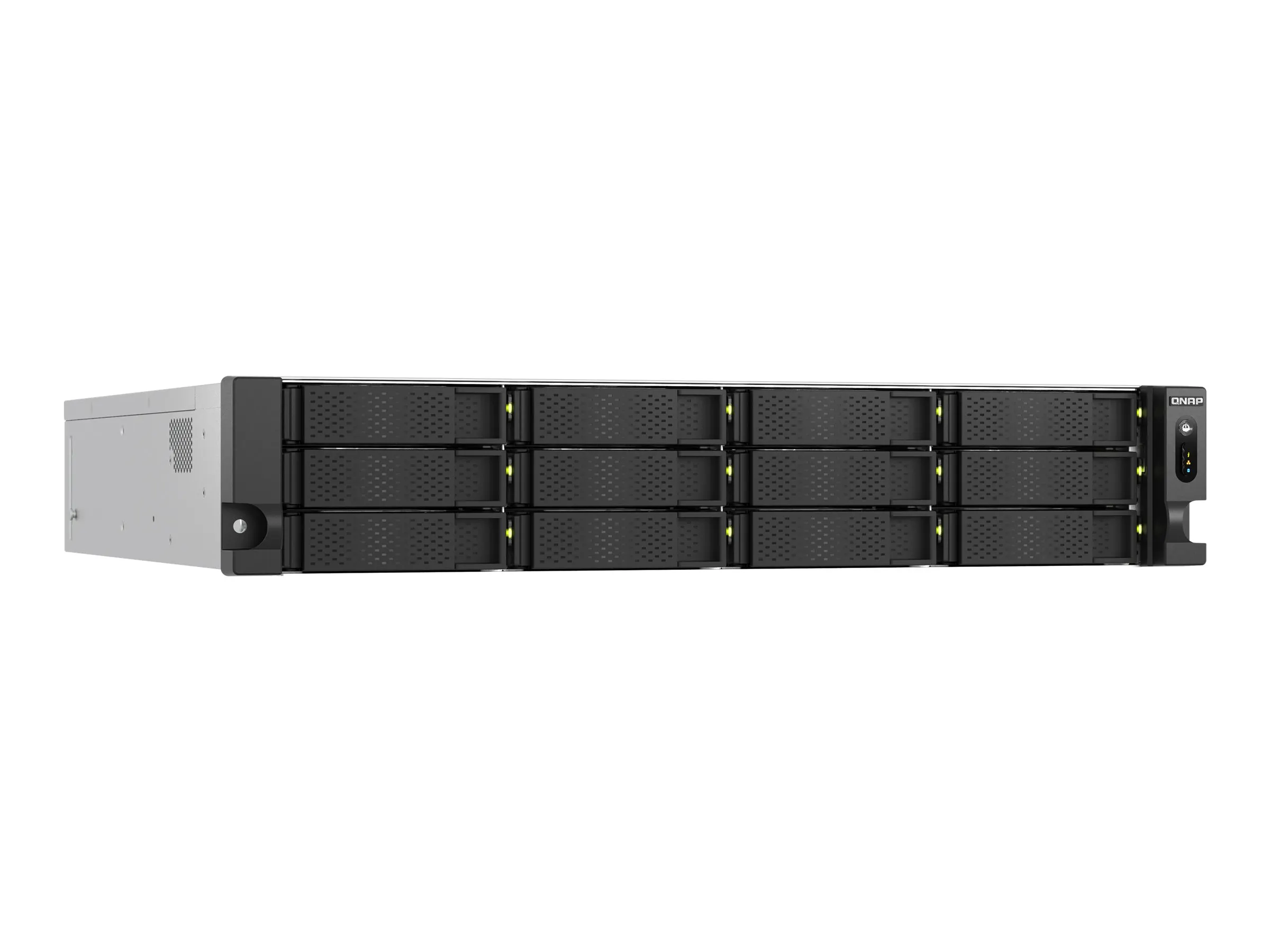 QNAP TS-H1277AXU-RP NAS Rack (2U) AMD Ryzen™ 5 16 GB DDR5 0 TB QuTS hero Schwarz