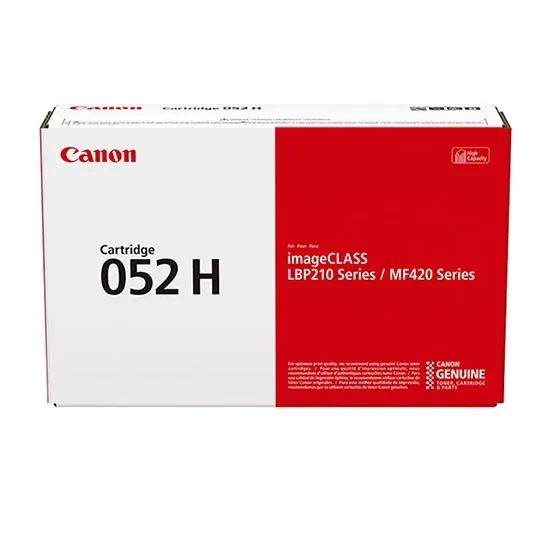 Canon 052 H Tonerkartusche Original Schwarz – Bild 1