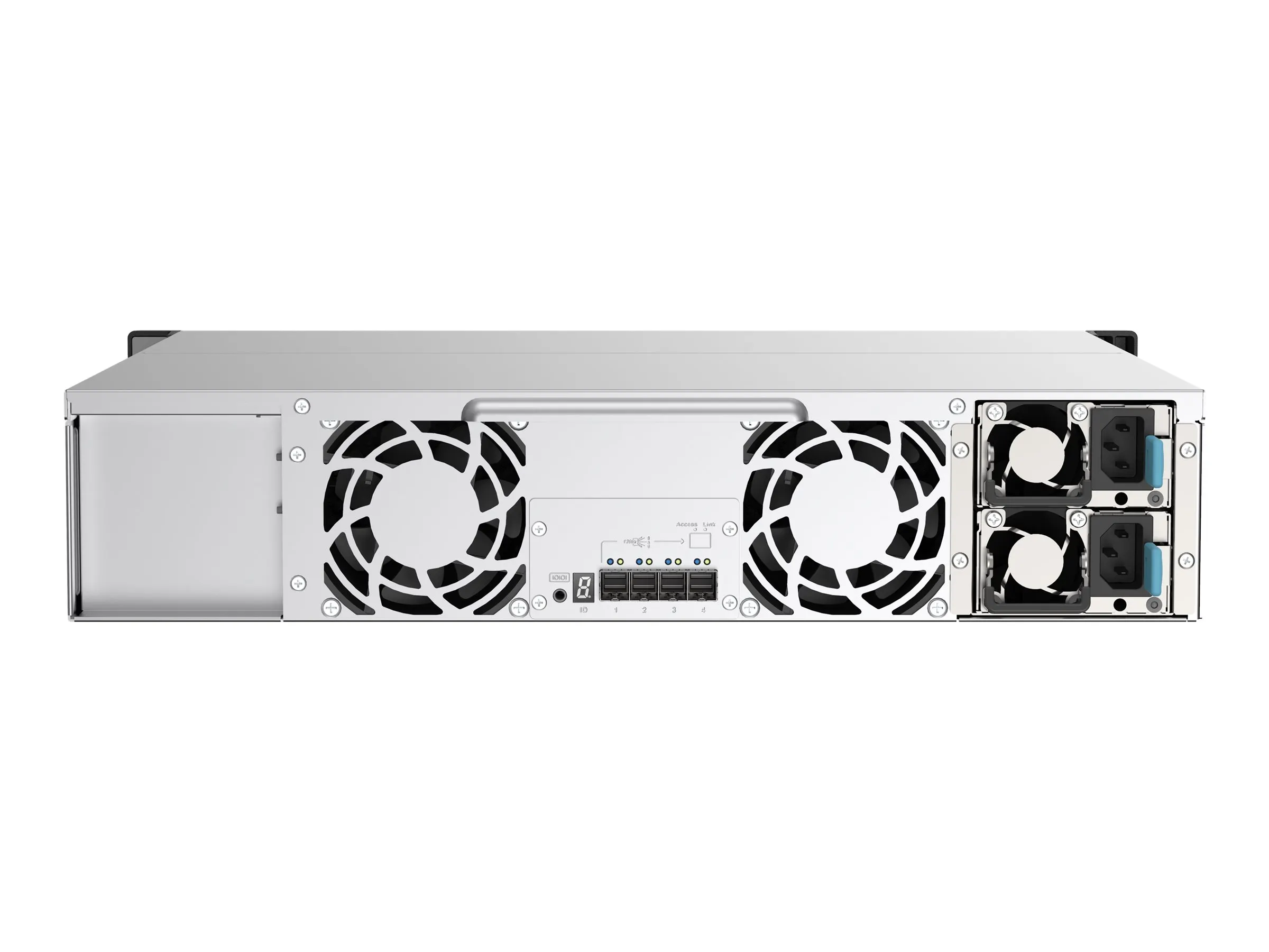 QNAP TL-R1220Sep-RP HDD / SSD-Gehäuse Schwarz, Grau 2.5/3.5"