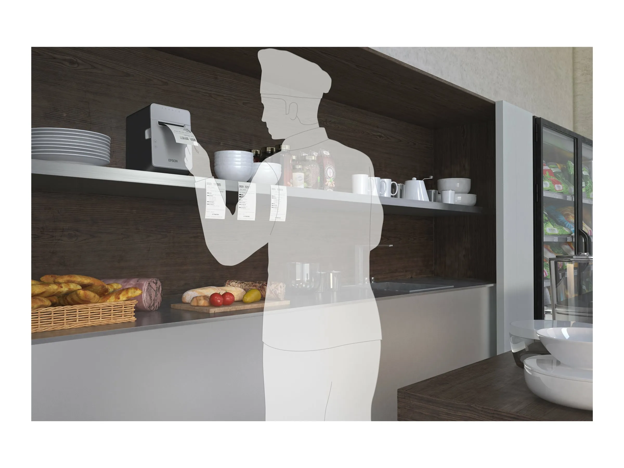 EPSON Bondrucker TM-L100 schwarz [C31Cj52121]