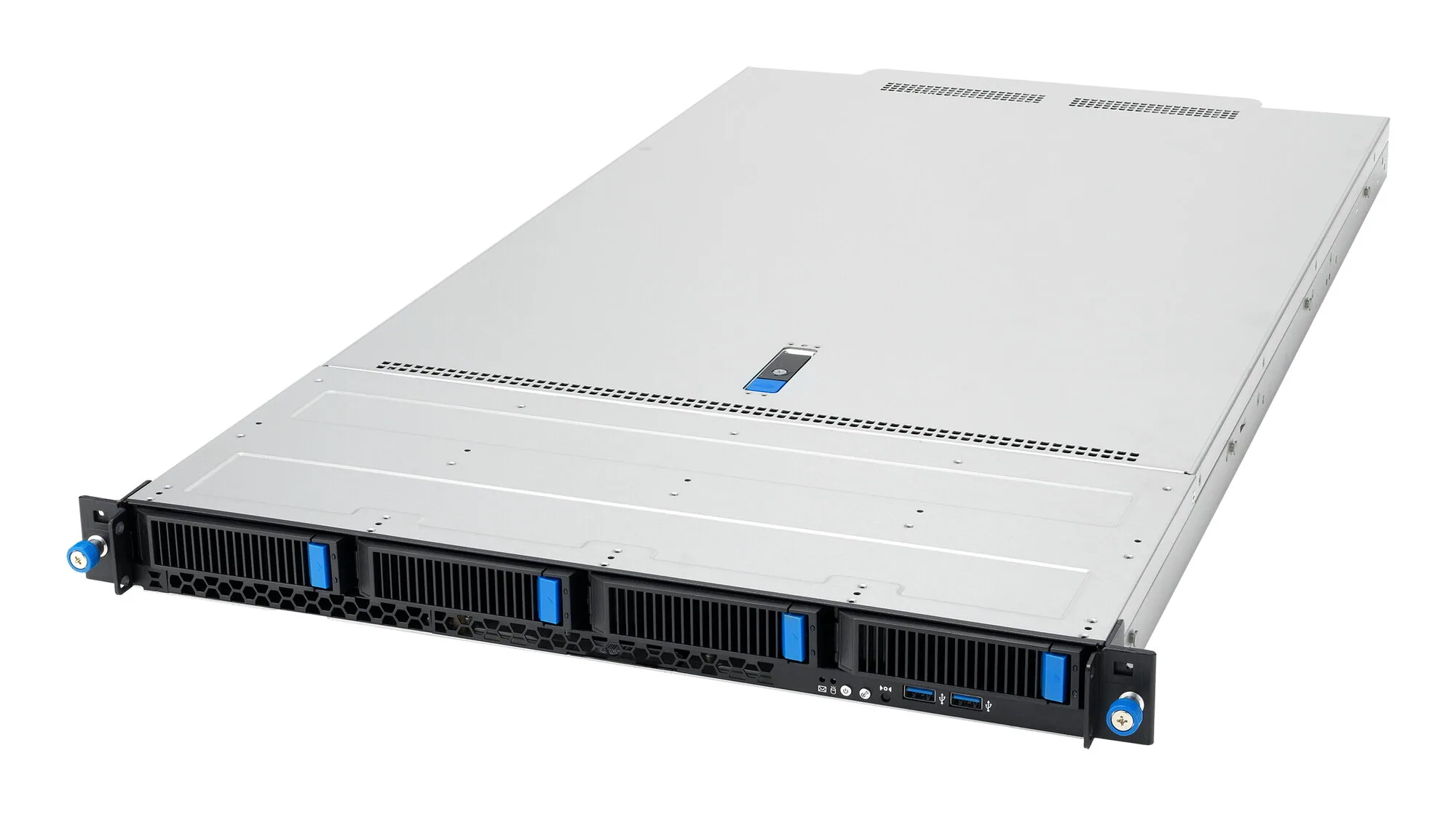 ASUS RS700A-E13-RS4U LGA 6096P Rack (1U) Schwarz, Silber – Bild 1