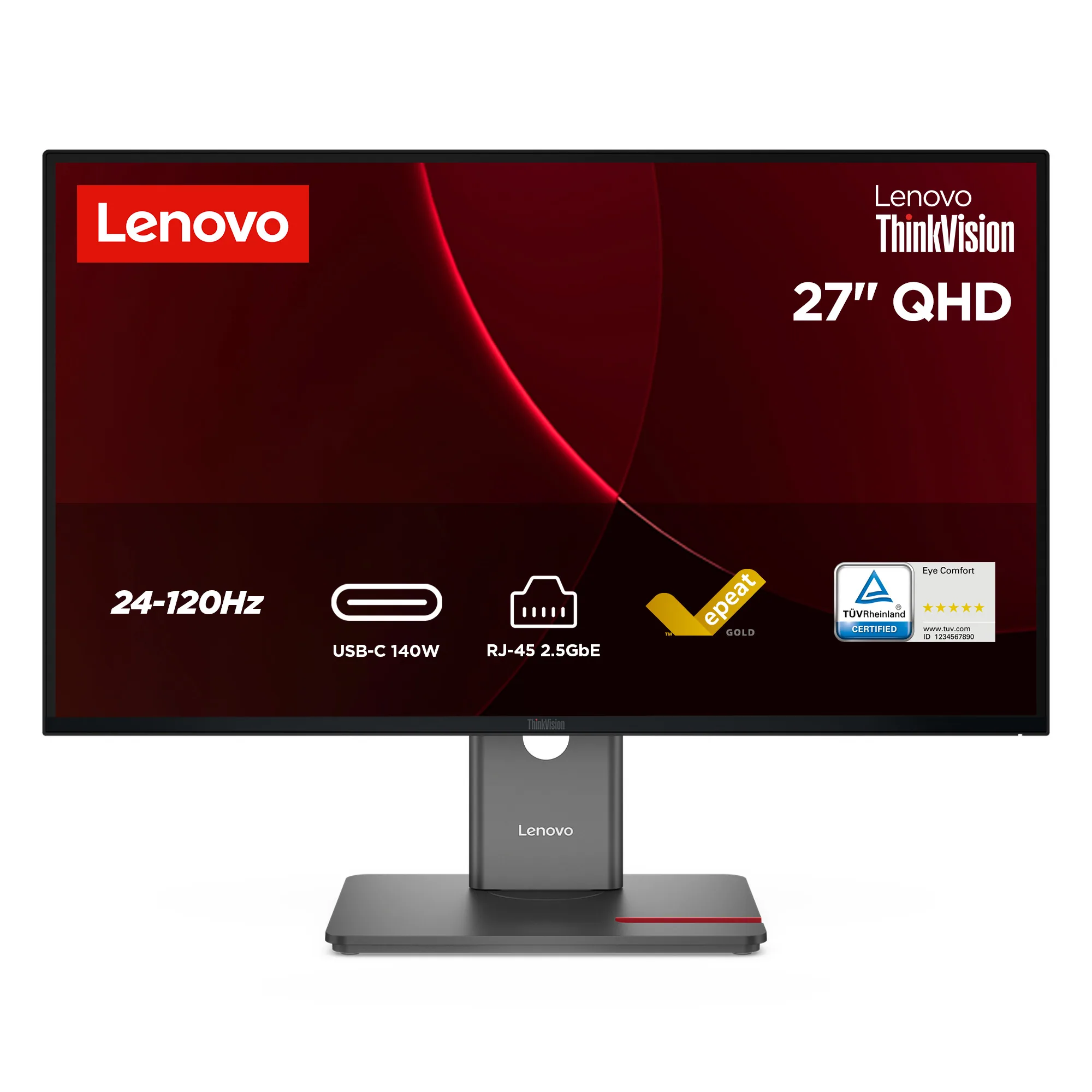 Lenovo ThinkVision P27QD-40 Monitor – Bild 1
