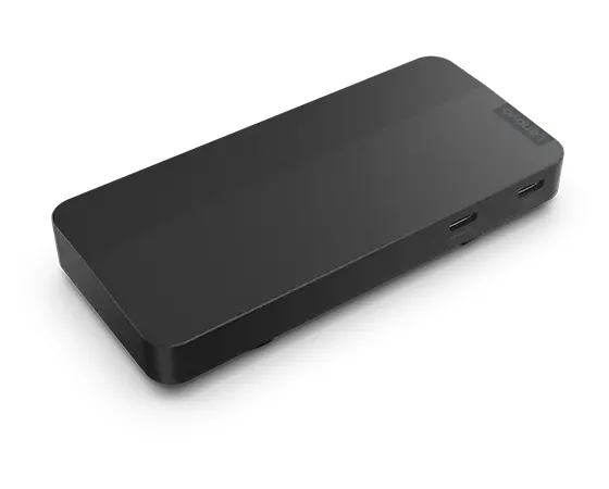 Lenovo 40B90100UK laptop-dockingstation & portreplikator Kabelgebunden USB 3.2 Gen 1 (3.1 Gen 1) Type-C Schwarz – Bild 2