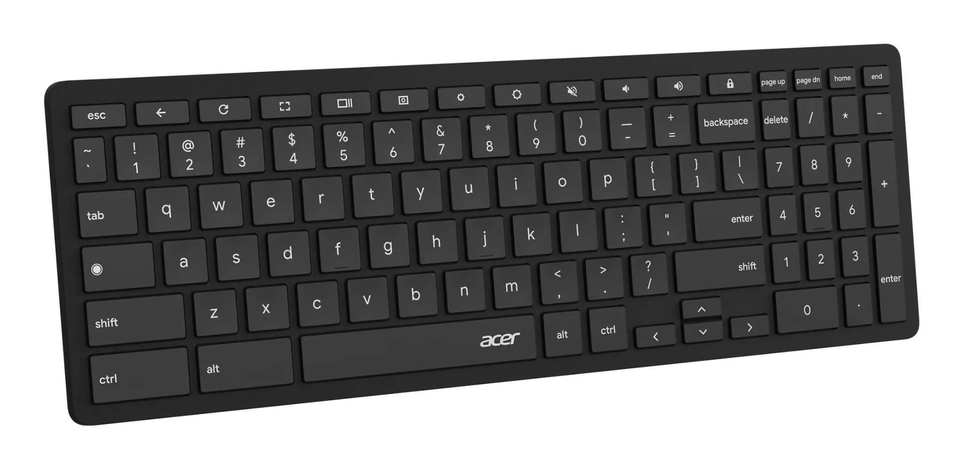 Acer LC.ACC11.001 Tastatur Maus enthalten RF Wireless Deutsch Schwarz – Bild 2