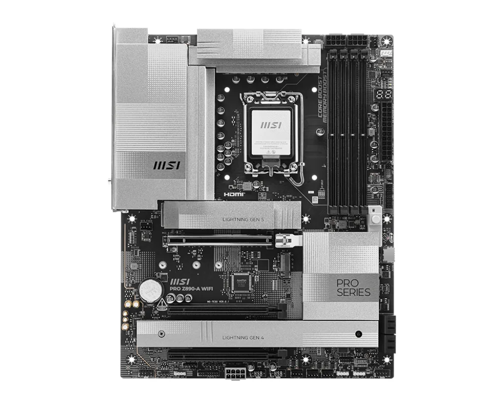 MSI PRO Z890-A WIFI Motherboard Intel Z890 LGA 1851 (Socket V1) ATX – Bild 1
