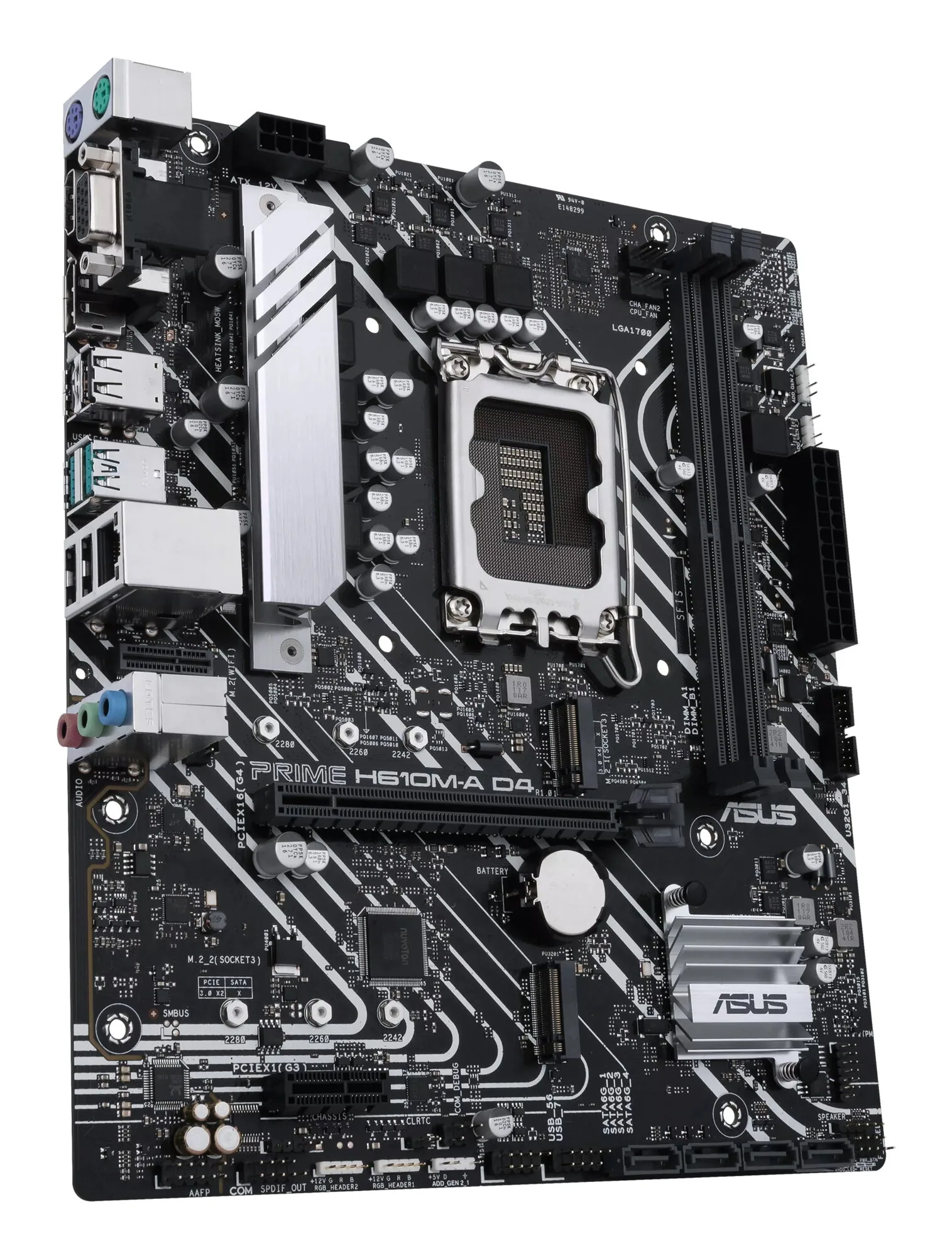 ASUS PRIME H610M-A D4-CSM Intel H610 LGA 1700 micro ATX – Bild 4