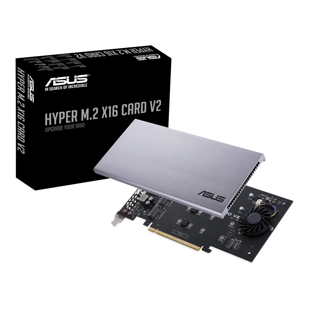 ASUS HYPER M.2 X16 CARD V2 Schnittstellenkarte/Adapter Eingebaut – Bild 3