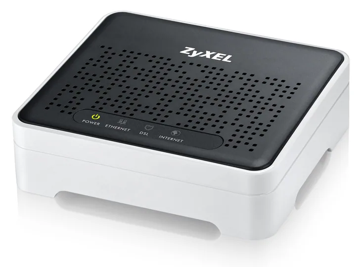 Zyxel AMG1001-T10A Kabelrouter Schnelles Ethernet Schwarz, Weiß – Bild 1