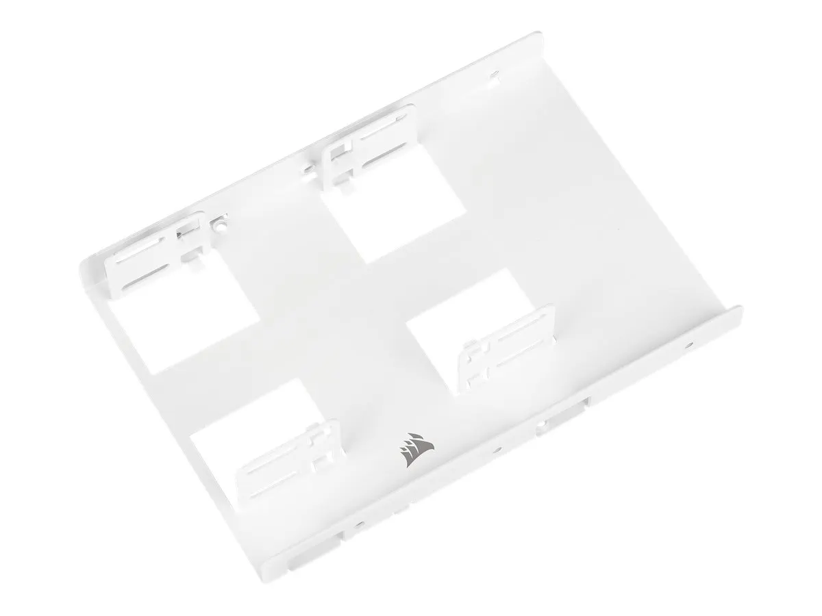Einbaurahmen (2,5") -> (3,5") Corsair  für SSD (DUAL) white