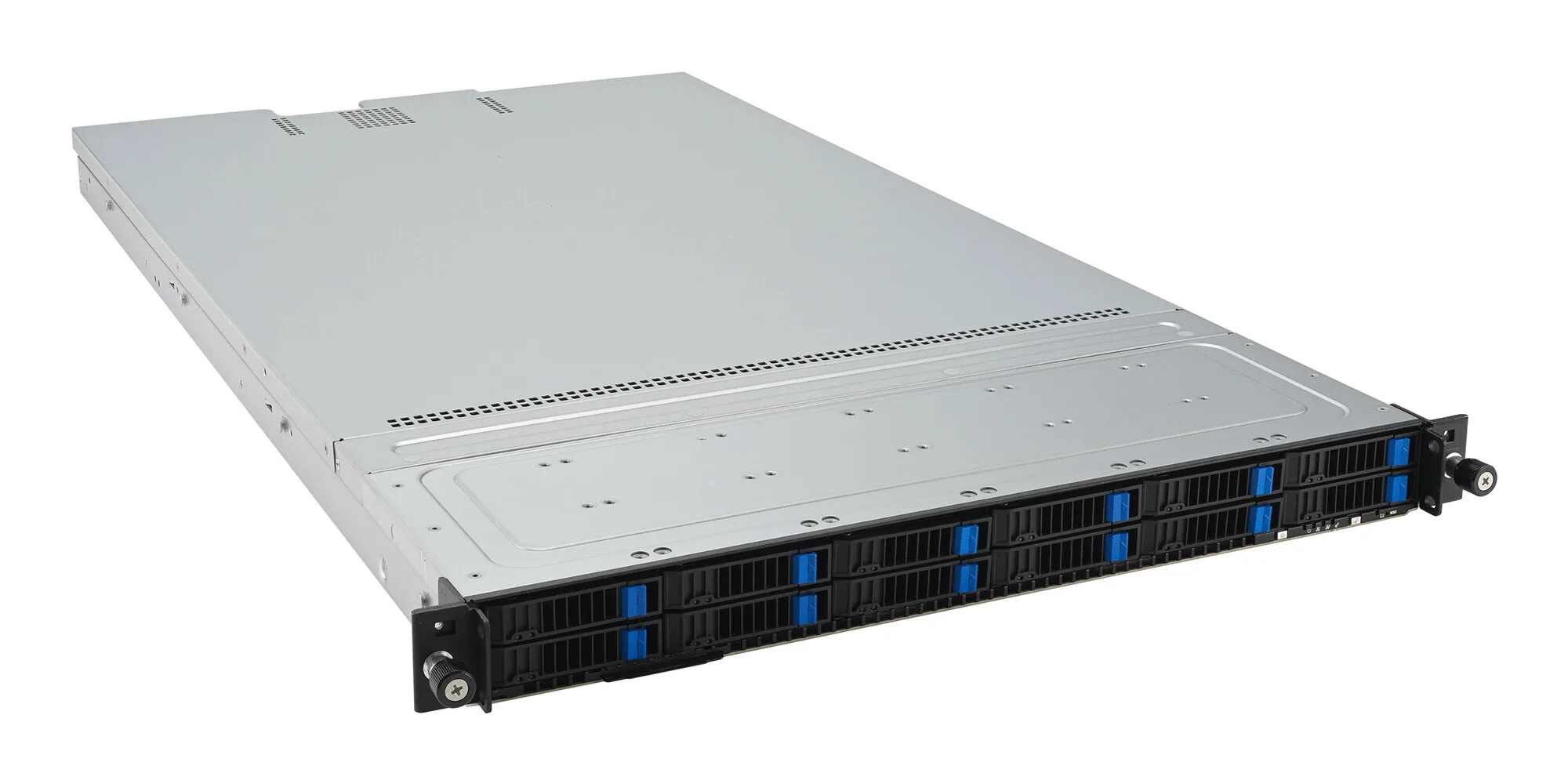 ASUS RS501A-E12-RS12U LGA 6096 Rack (1U) Schwarz, Silber – Bild 2