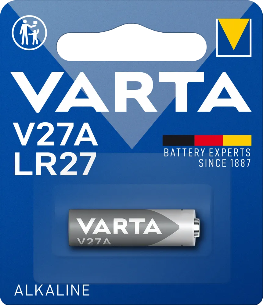 Varta Batterie Electronics V27A LR27 1 Stück