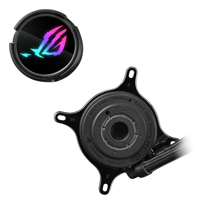 ASUS ROG Strix LC III 240 ARGB Prozessor All-in-One-Flüssigkeitskühler 12 cm Schwarz – Bild 3