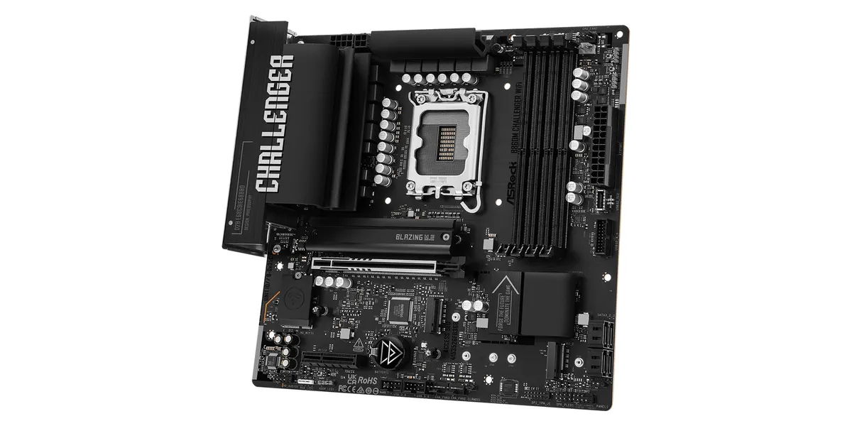 ASRock B860M Challenger WiFi 1851 mATX HDMI/DP DDR5