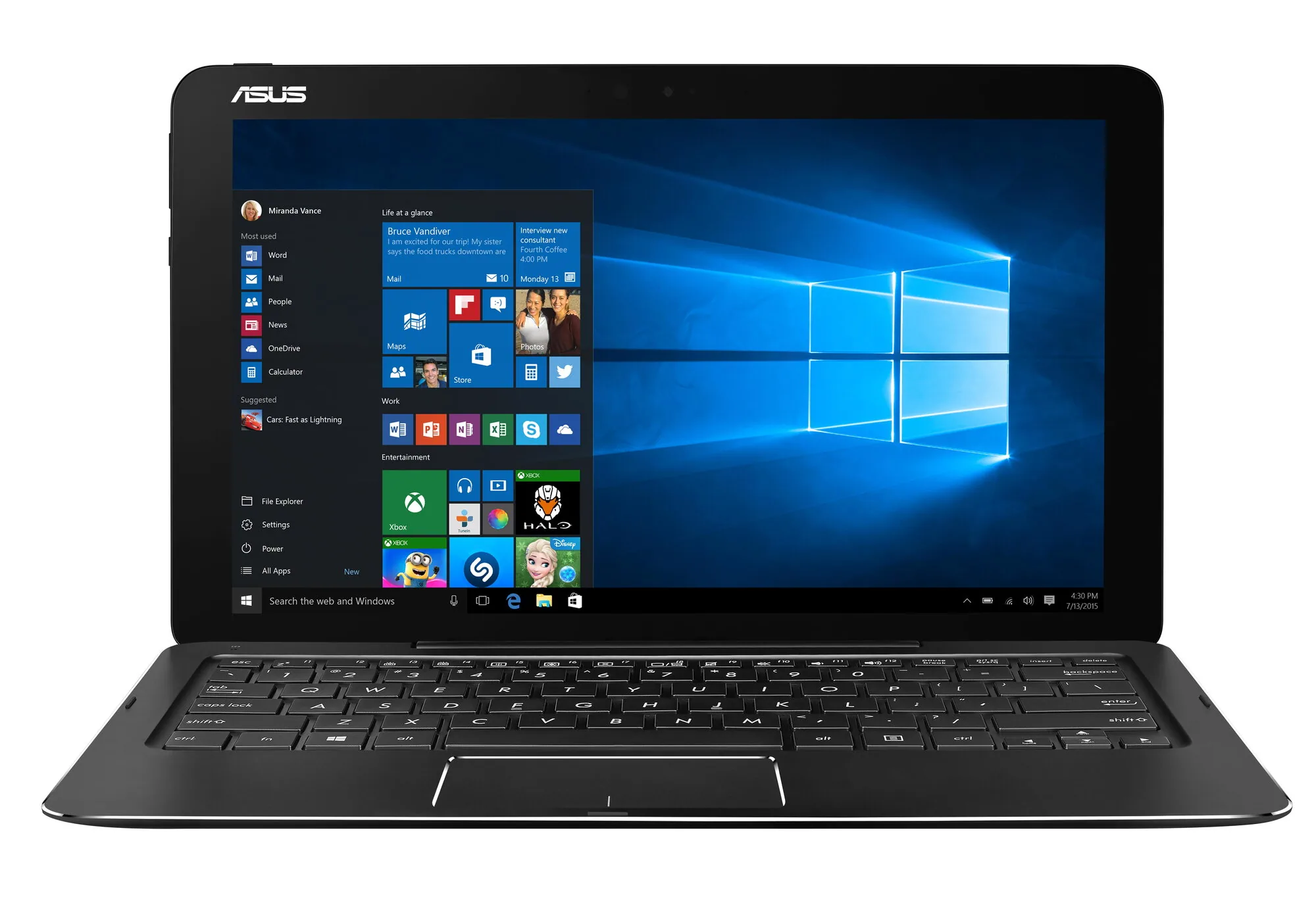 ASUS Transformer Book T302CA-FL012R Intel® Core™ m3 m3-6Y30 Hybrid (2-in-1) 31,8 cm (12.5") Touchscreen Full HD 8 GB – Bild 4