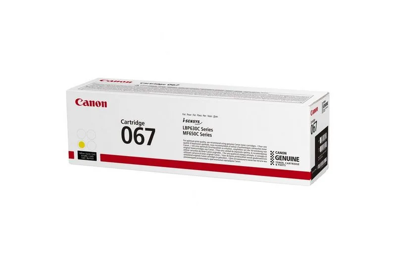 Canon 067 Tonerkartusche 1 Stück(e) Original Gelb – Bild 3