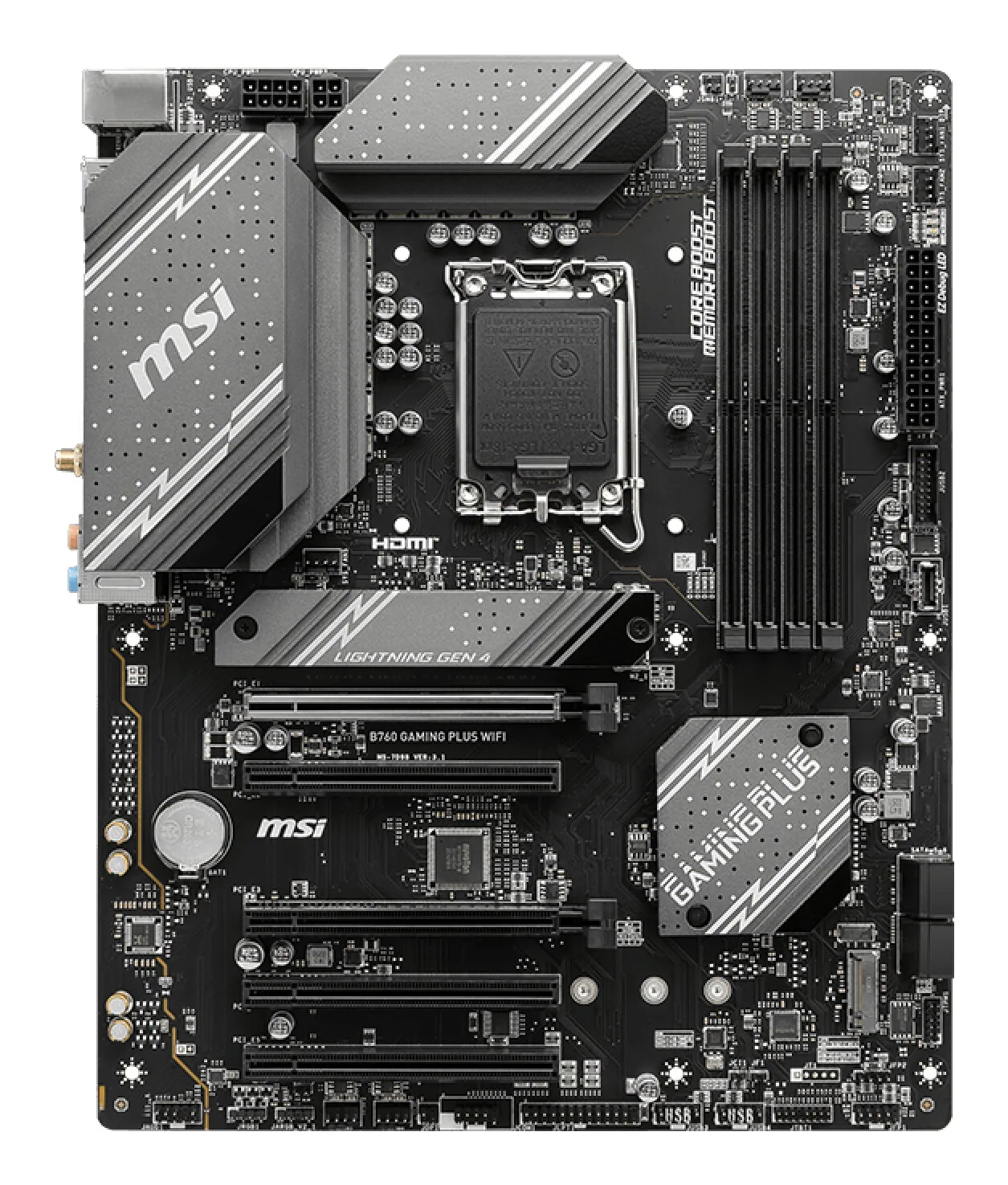MSI B760 GAMING PLUS WIFI Motherboard Intel B760 LGA 1700 ATX – Bild 2
