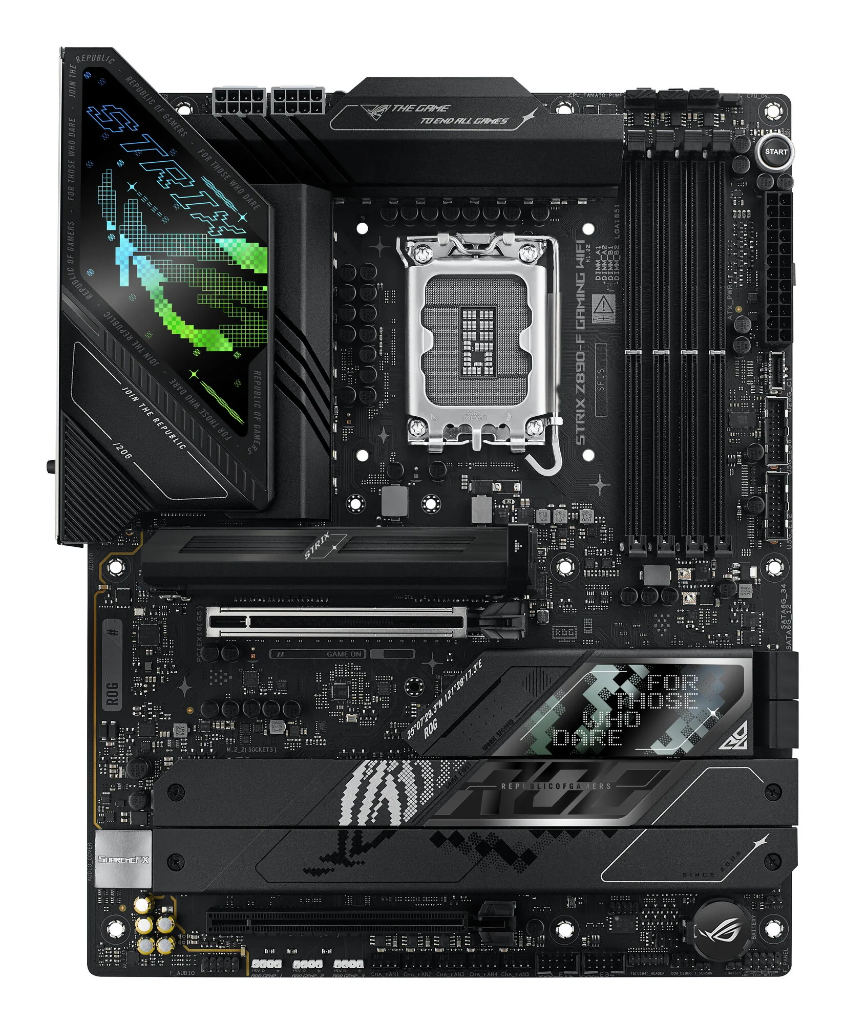 ASUS ROG STRIX Z890-F GAMING WIFI Intel Z890 LGA 1851 (Socket V1) ATX – Bild 3