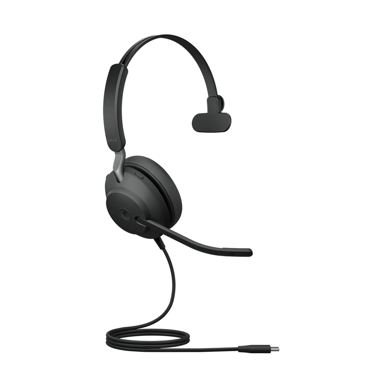 Jabra Evolve2 40 SE Kopfhörer Kabelgebunden Kopfband Büro/Callcenter USB Type-C / USB Type-A Schwarz – Bild 2