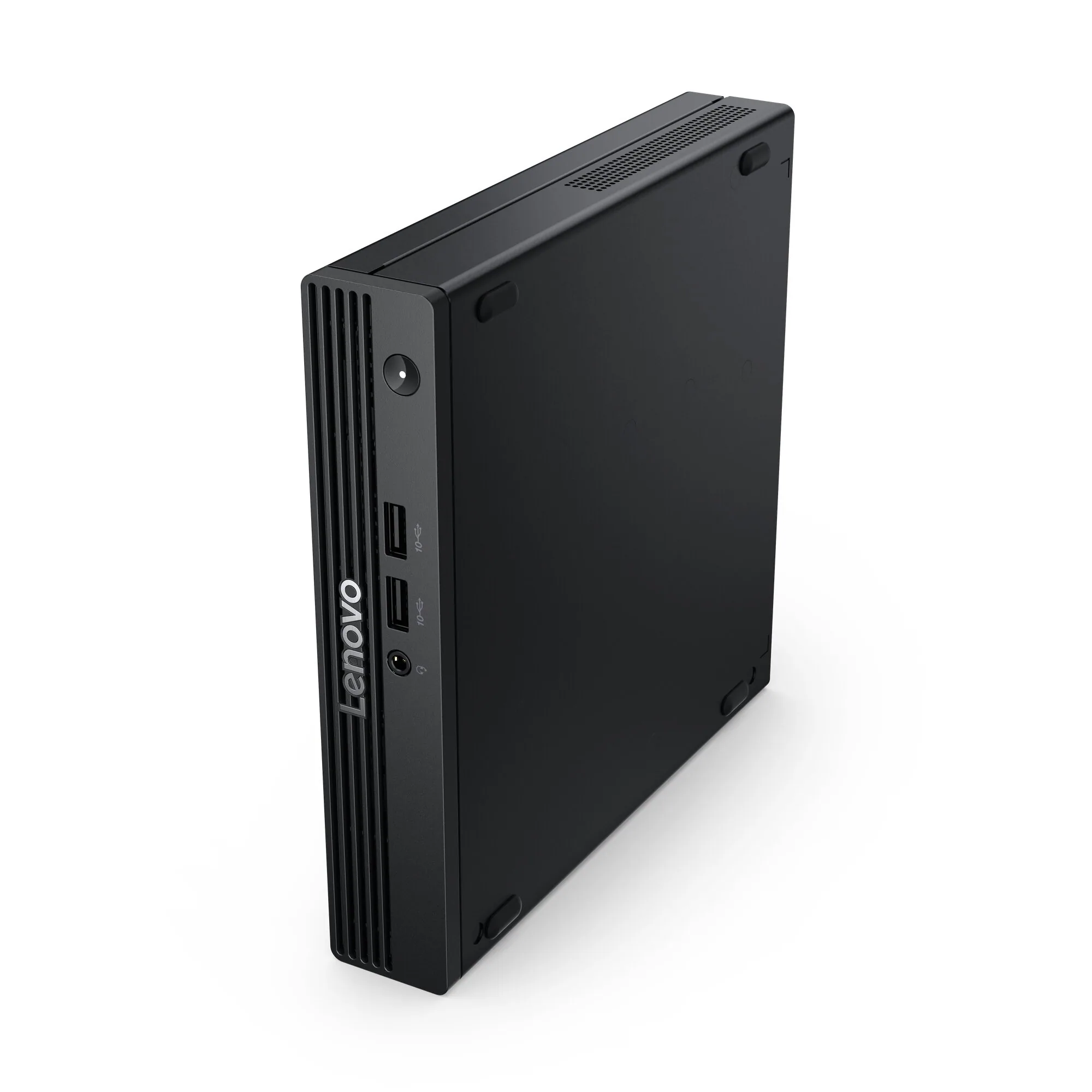 Lenovo V100q Intel® N N100 8 GB DDR5-SDRAM 256 GB SSD IGEL Linux Mini PC Mini-PC Schwarz – Bild 2