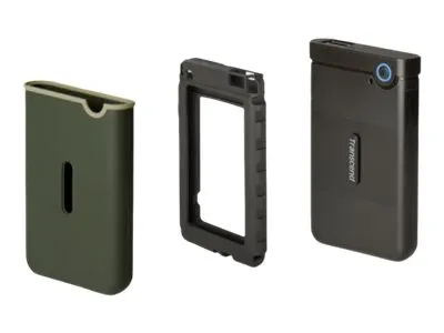 Transcend 6.3 cm USB3.1 StoreJet 25M3G Military Grün