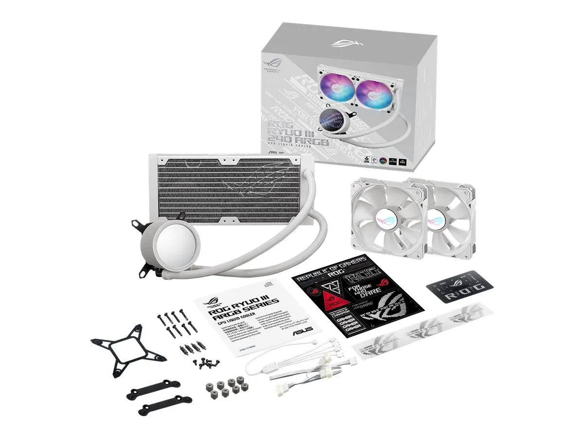 Asus WAK ROG RYUO III 240 ARGB White Edition