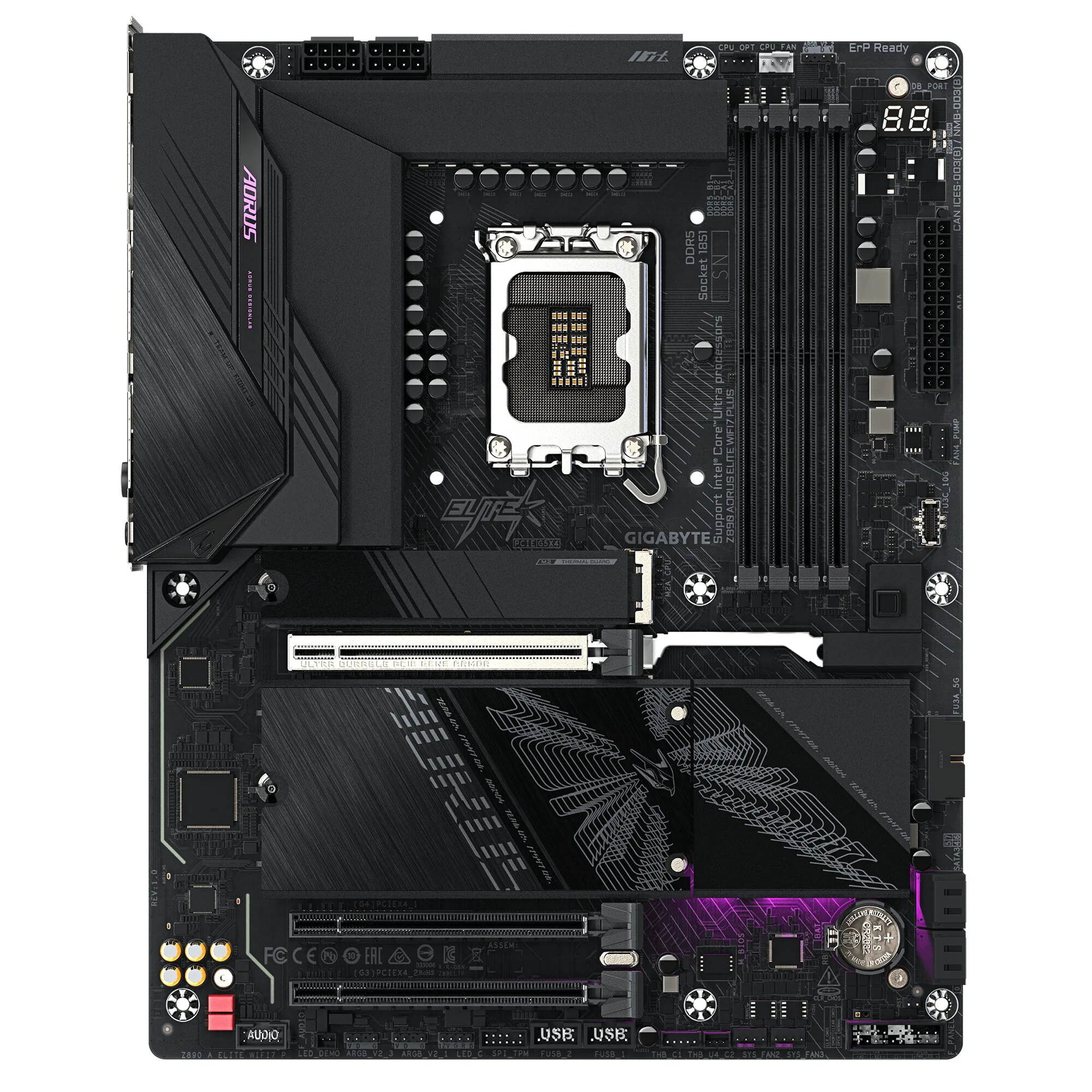 GIGABYTE Z890 AORUS ELITE WIFI7 Plus Mainboard – Bild 2