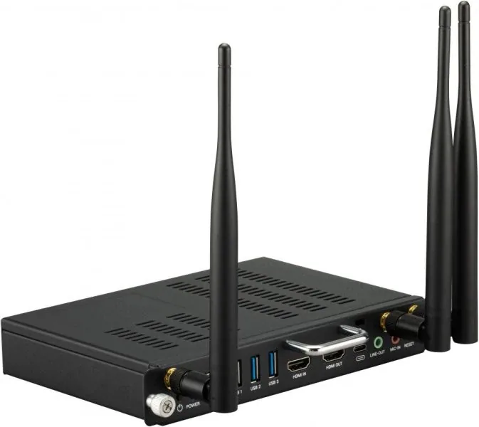 Viewsonic VPC-A31-O1 PC/Workstation 8 GB DDR4-SDRAM 128 GB SSD Slot-in PC Mini-PC Schwarz – Bild 2