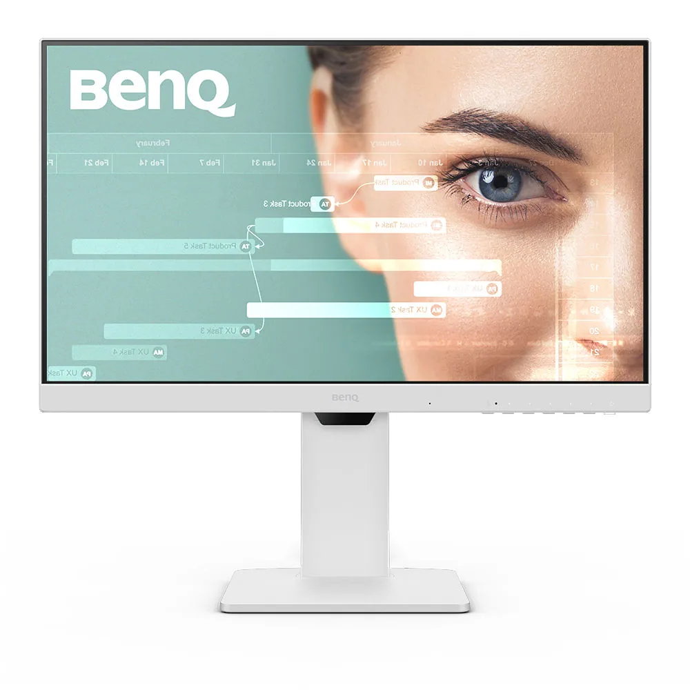 BenQ GW2486TC Computerbildschirm 60,5 cm (23.8") 1920 x 1080 Pixel Full HD Weiß – Bild 1