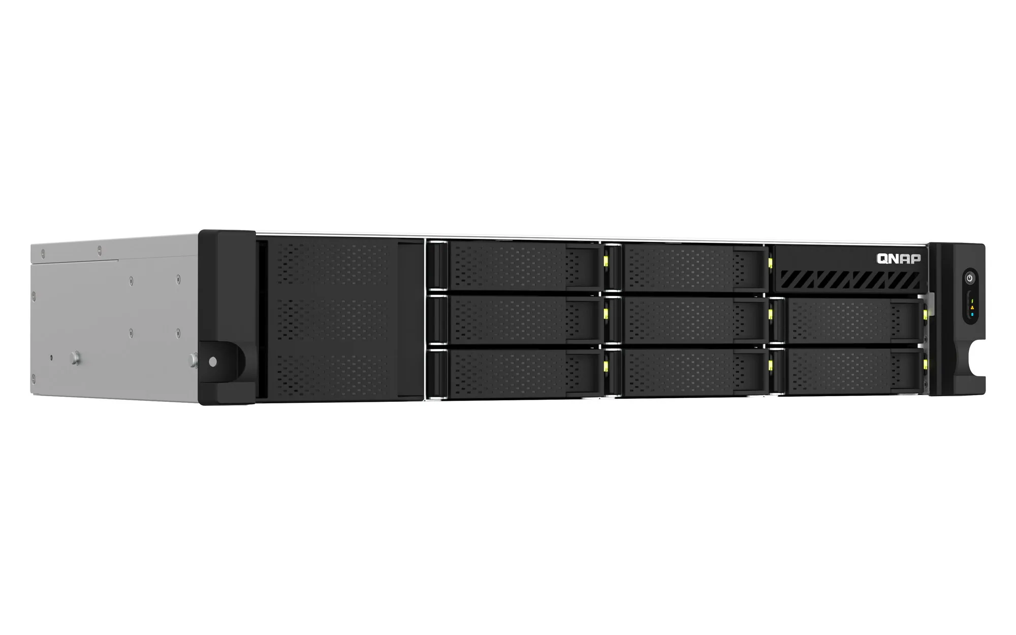 QNAP TS-864EU-RP NAS Rack (2U) Intel® Celeron® N5095 8 GB DDR4 0 TB QNAP Turbo System Schwarz – Bild 4