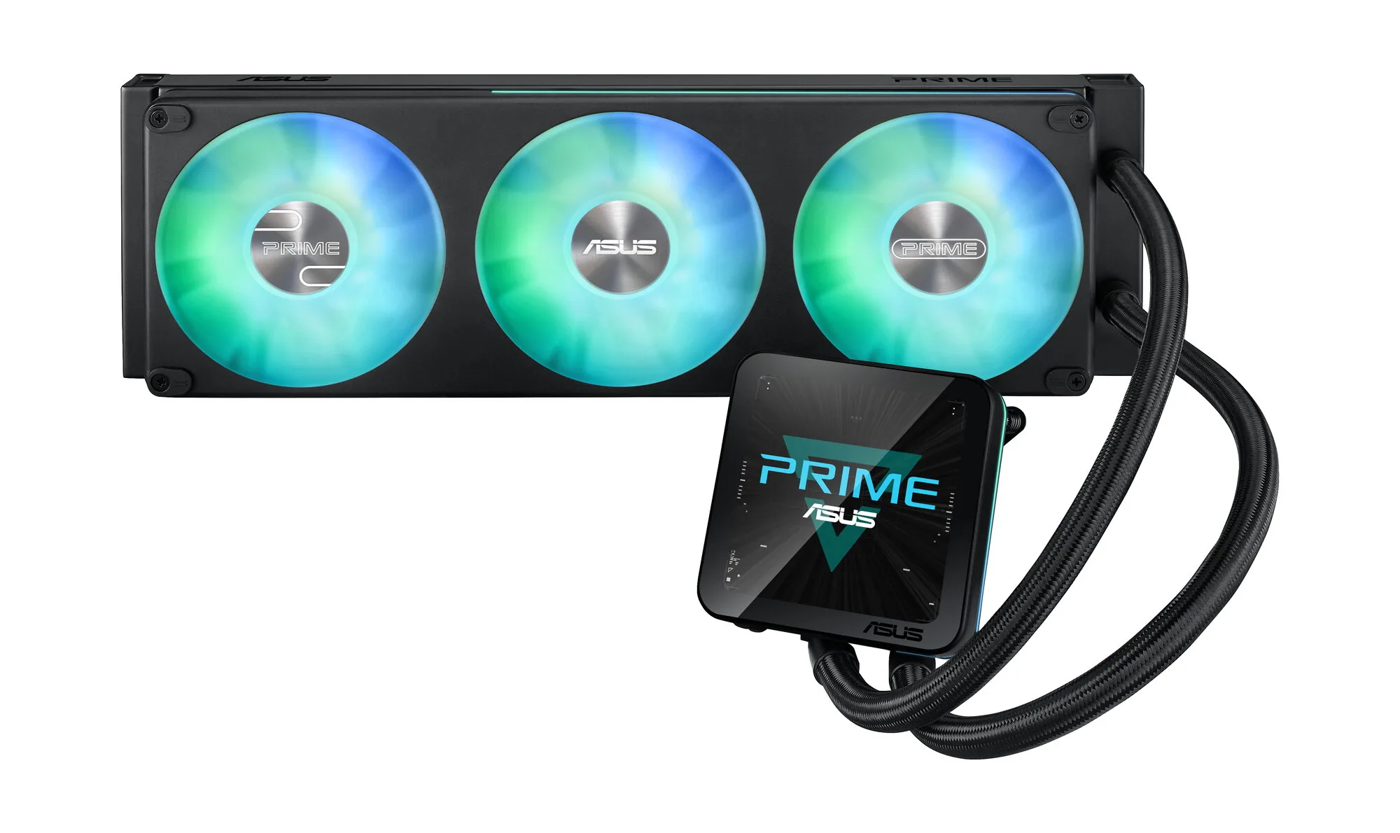 ASUS PRIME LC II 360 ARGB LCD Prozessor All-in-One-Flüssigkeitskühler 12 cm Schwarz 1 Stück(e) – Bild 2