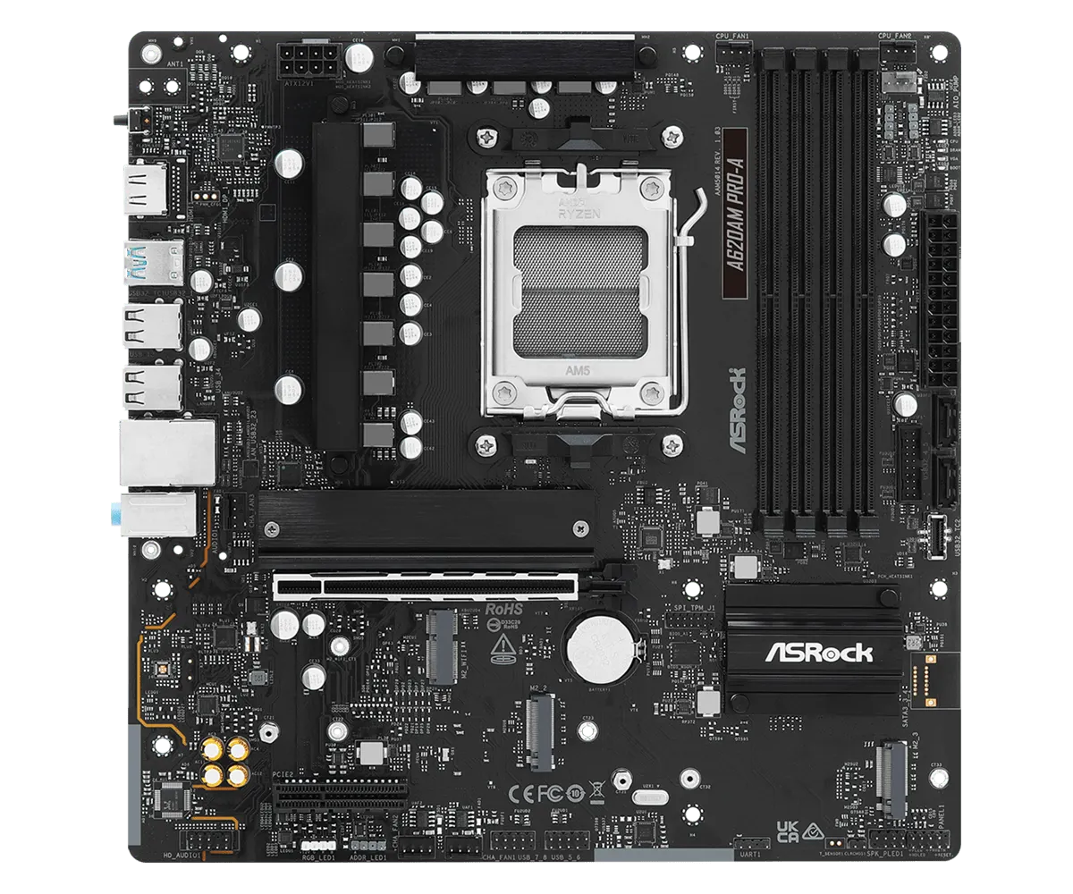ASRock A620AM Pro-A              AM5 mATX HDMI          DDR5 retail