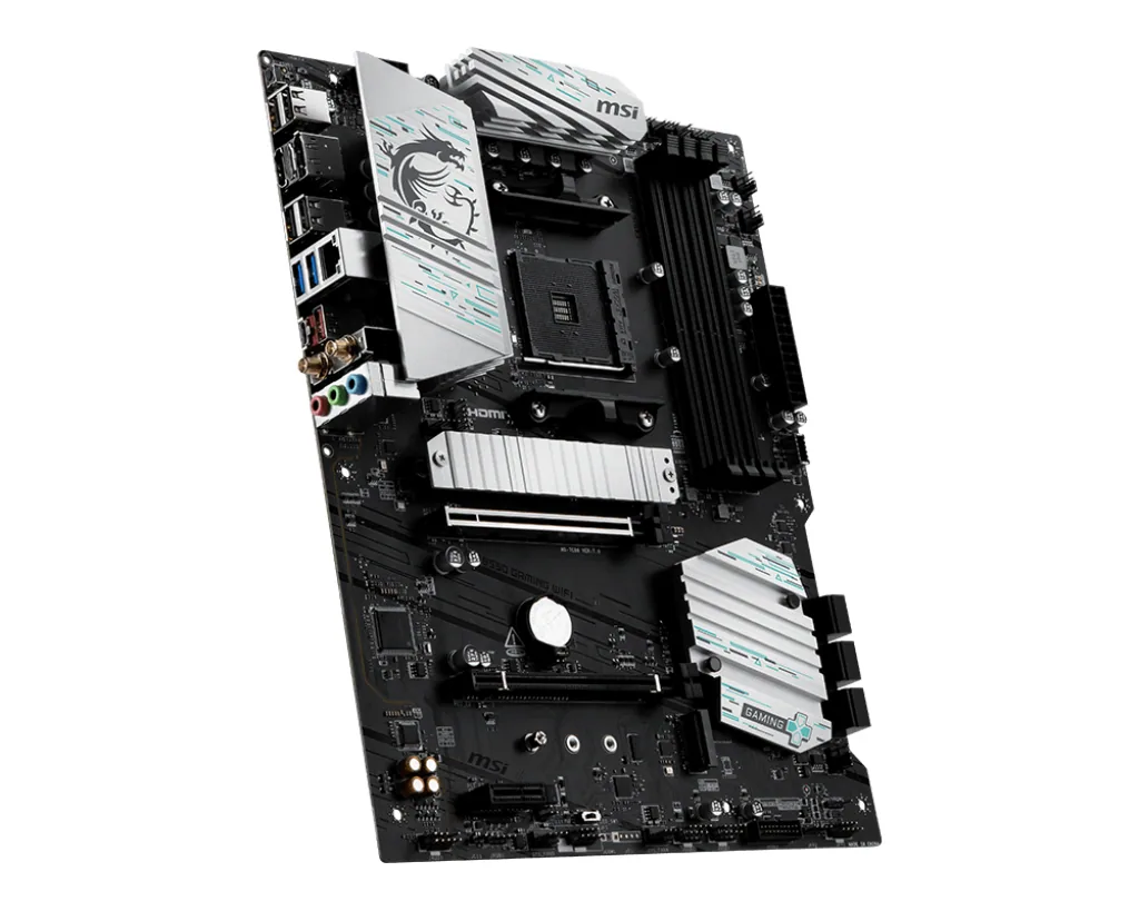 MSI B550 GAMING WIFI Motherboard AMD B550 Sockel AM4 ATX – Bild 4