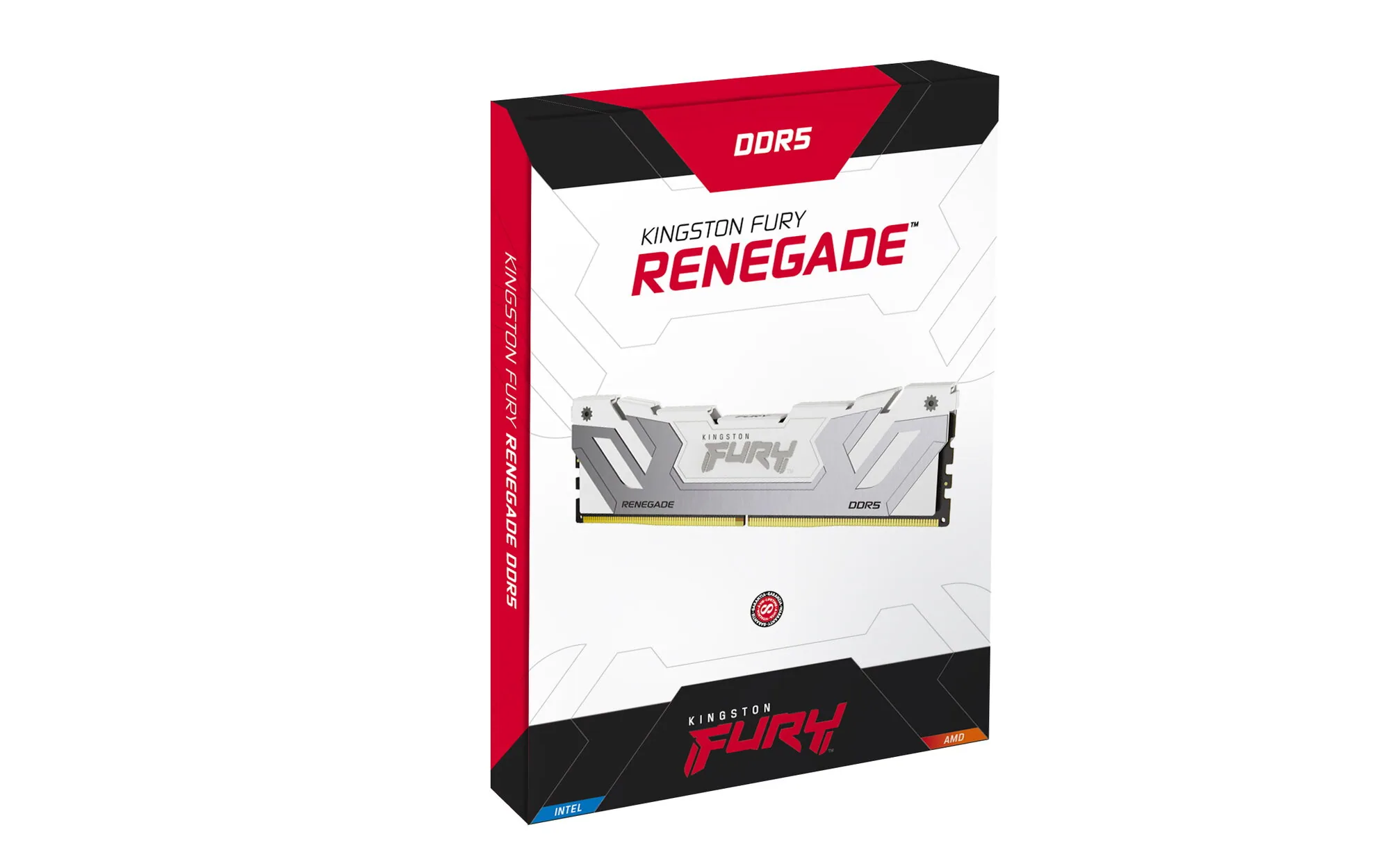 Kingston Technology FURY 24GB 8400MT/s DDR5 CL40 CUDIMM Renegade White XMP – Bild 3
