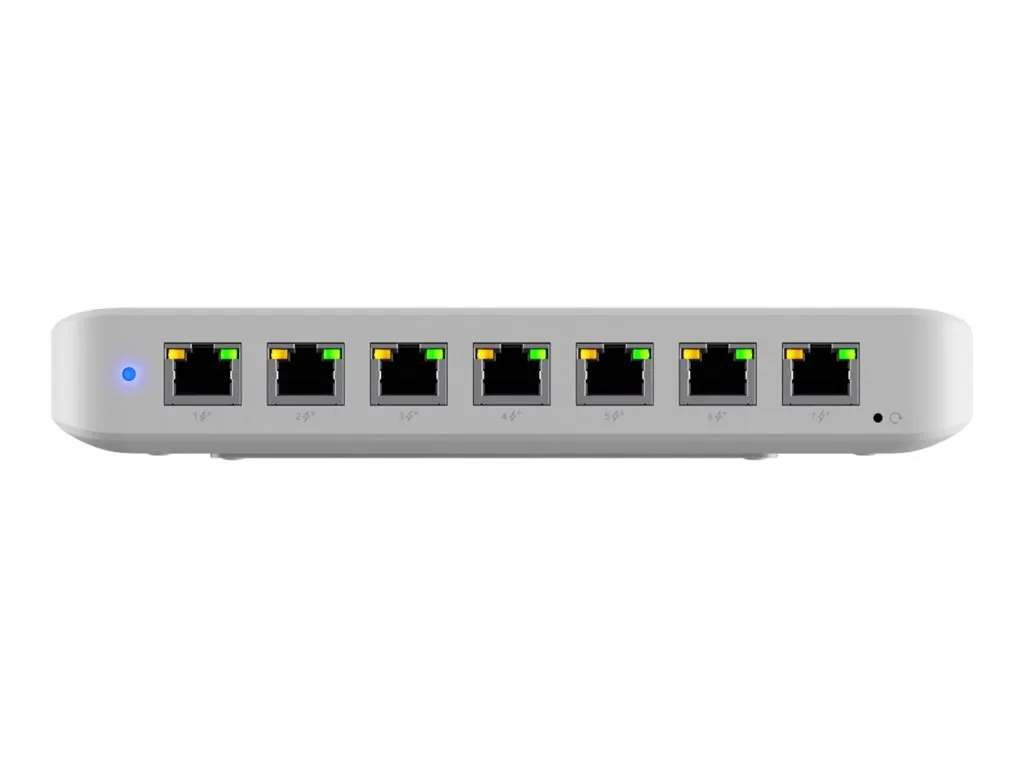 Ubiquiti UniFi 8-Port GbE PoE+ powered by GbE++ input 60W