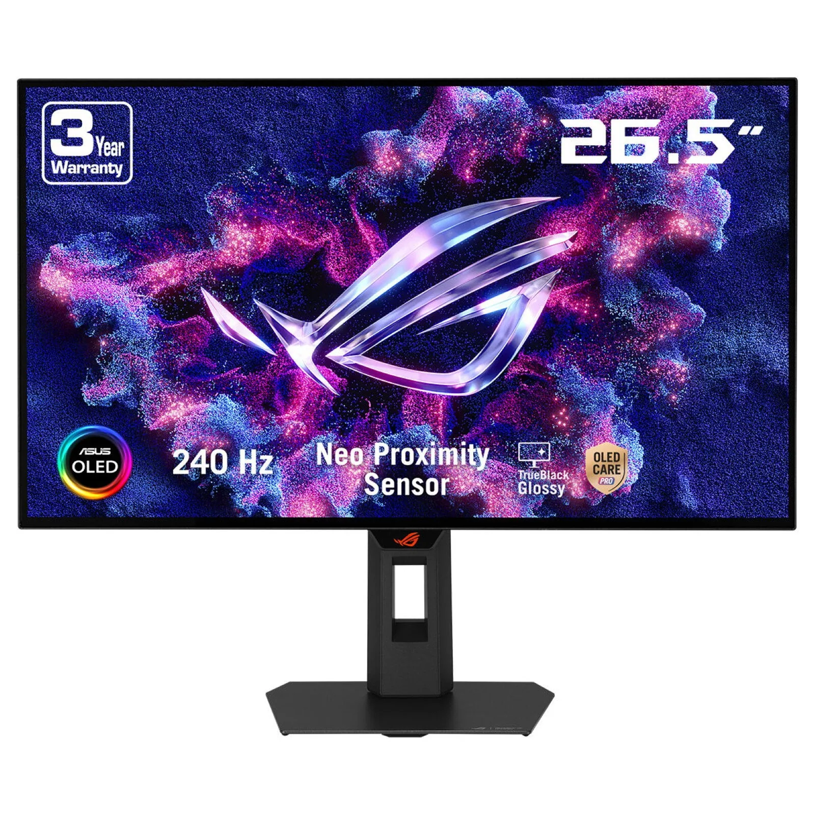 ASUS ROG Strix OLED XG27AQDMGR Computerbildschirm 67,3 cm (26.5") 2560 x 1440 Pixel Quad HD Schwarz – Bild 1