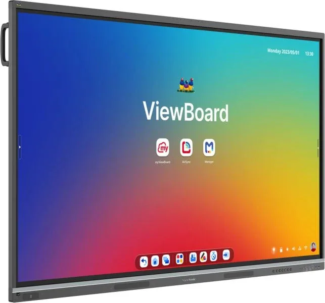 ViewSonic IFP7551-3C Interaktives Whiteboard 190,5 cm (75") 3840 x 2160 Pixel Touchscreen Schwarz – Bild 2