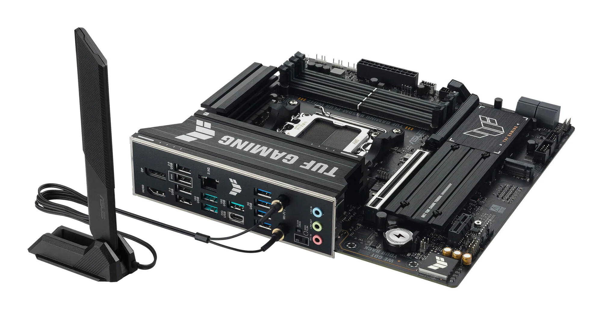 ASUS TUF GAMING B850M-PLUS WIFI7 AMD B850 Sockel AM5 micro ATX – Bild 7
