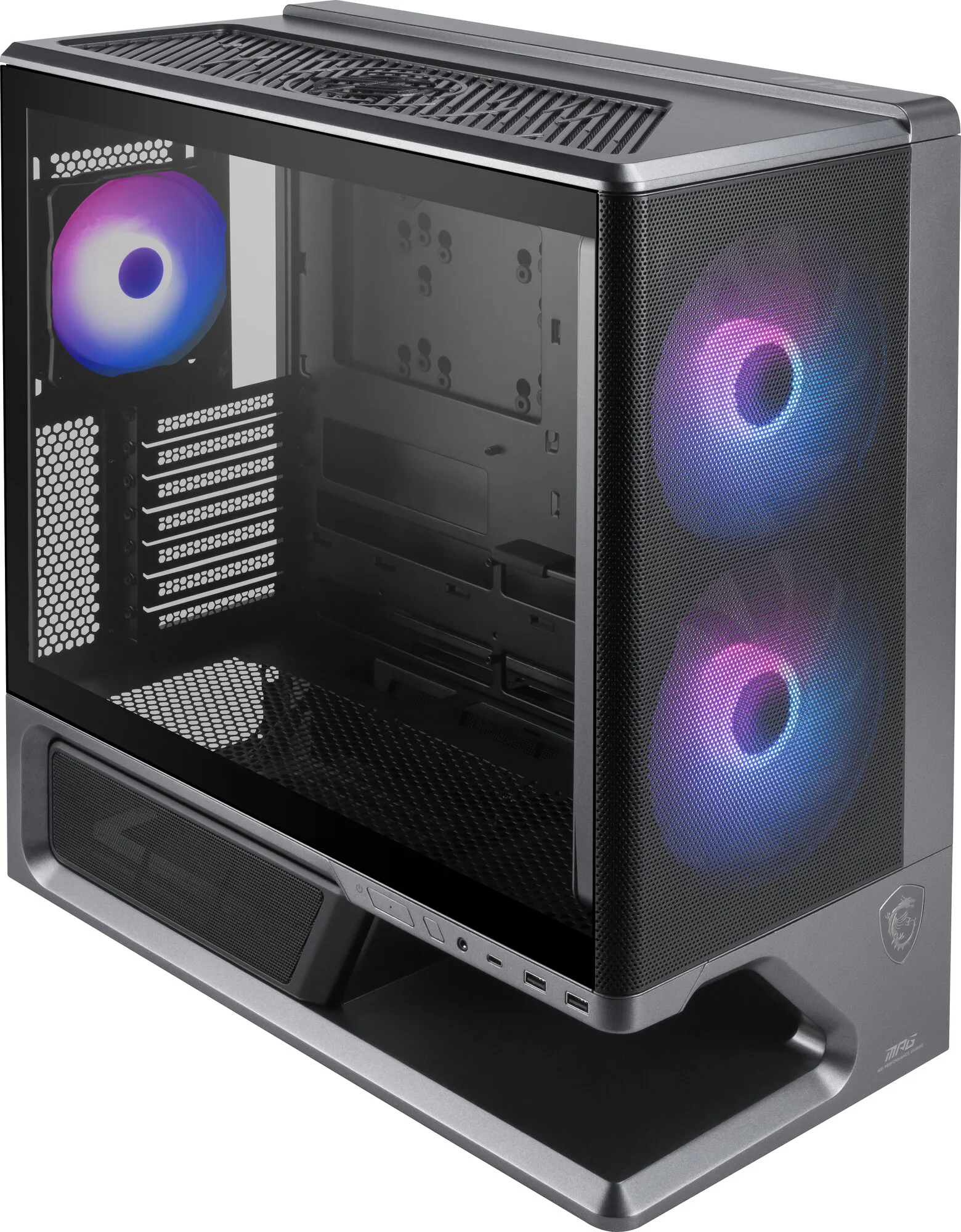 MSI MPG VIXTA 300R AIRFLOW PZ Computer-Gehäuse Midi Tower Schwarz – Bild 1