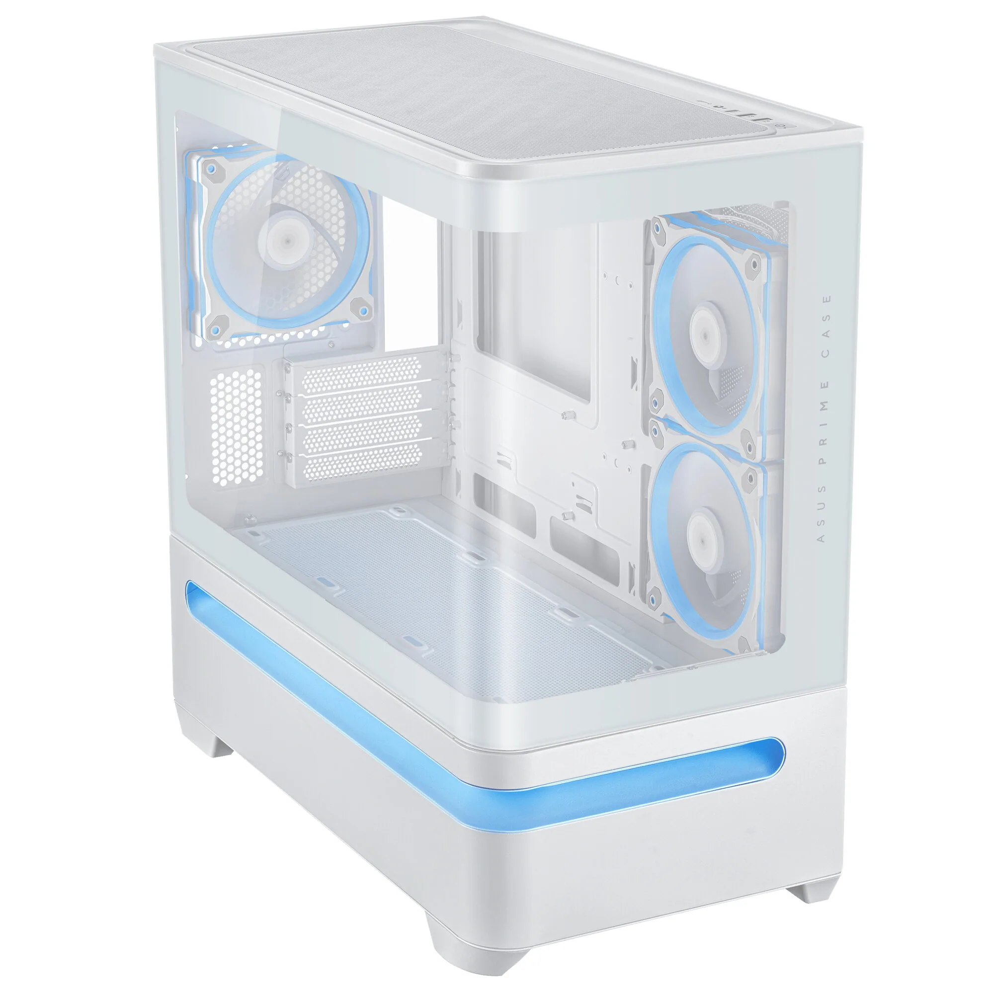 ASUS PRIME AP202 ARGB Mini Tower Weiß – Bild 3