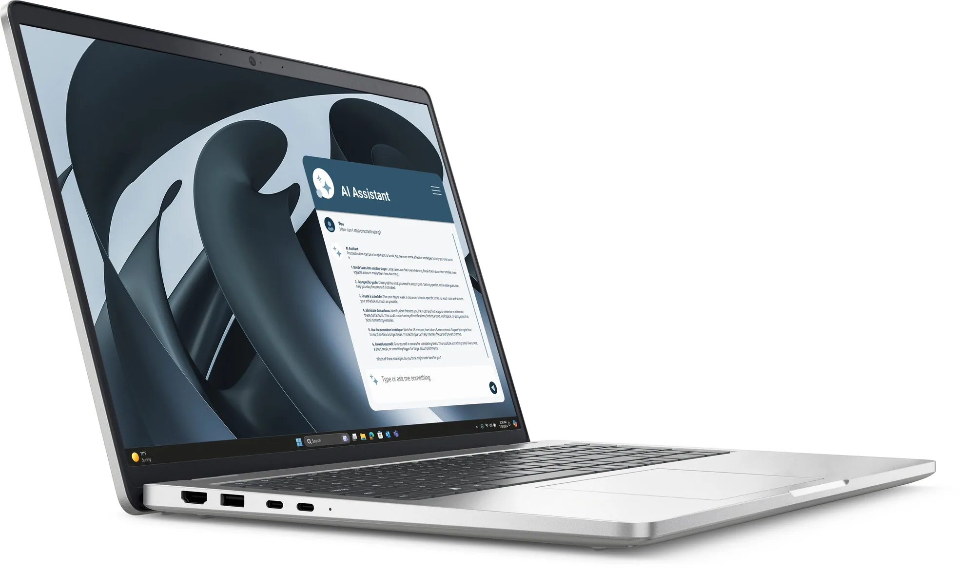 DELL Pro 16 Plus PB16255 Laptop, AMD Ryzen AI 7, 32 GB – Bild 2