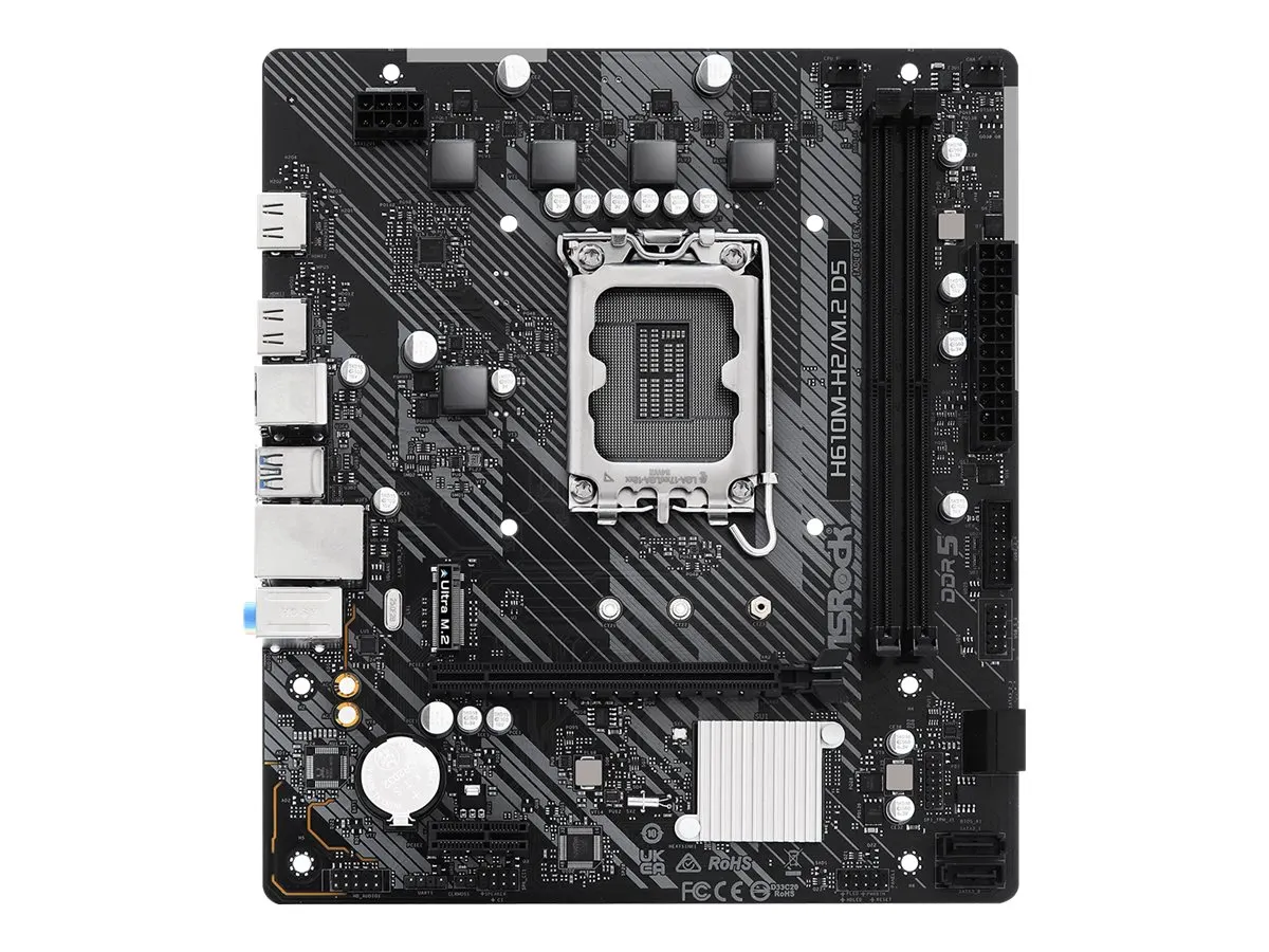 ASRock H610M-H2/M.2 D5 1700 mATX HDMI DDR5