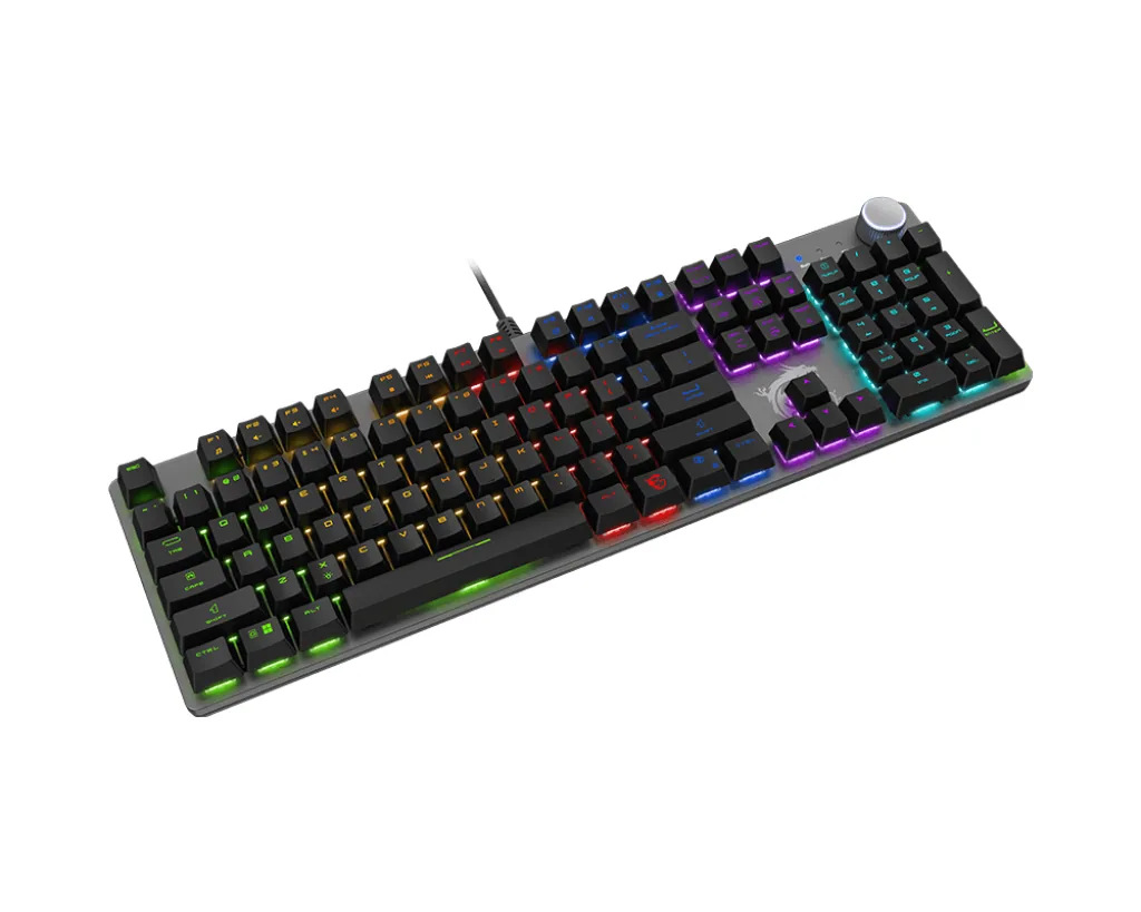 MSI FORGE GK320 RED Tastatur Gaming USB Schwarz – Bild 3