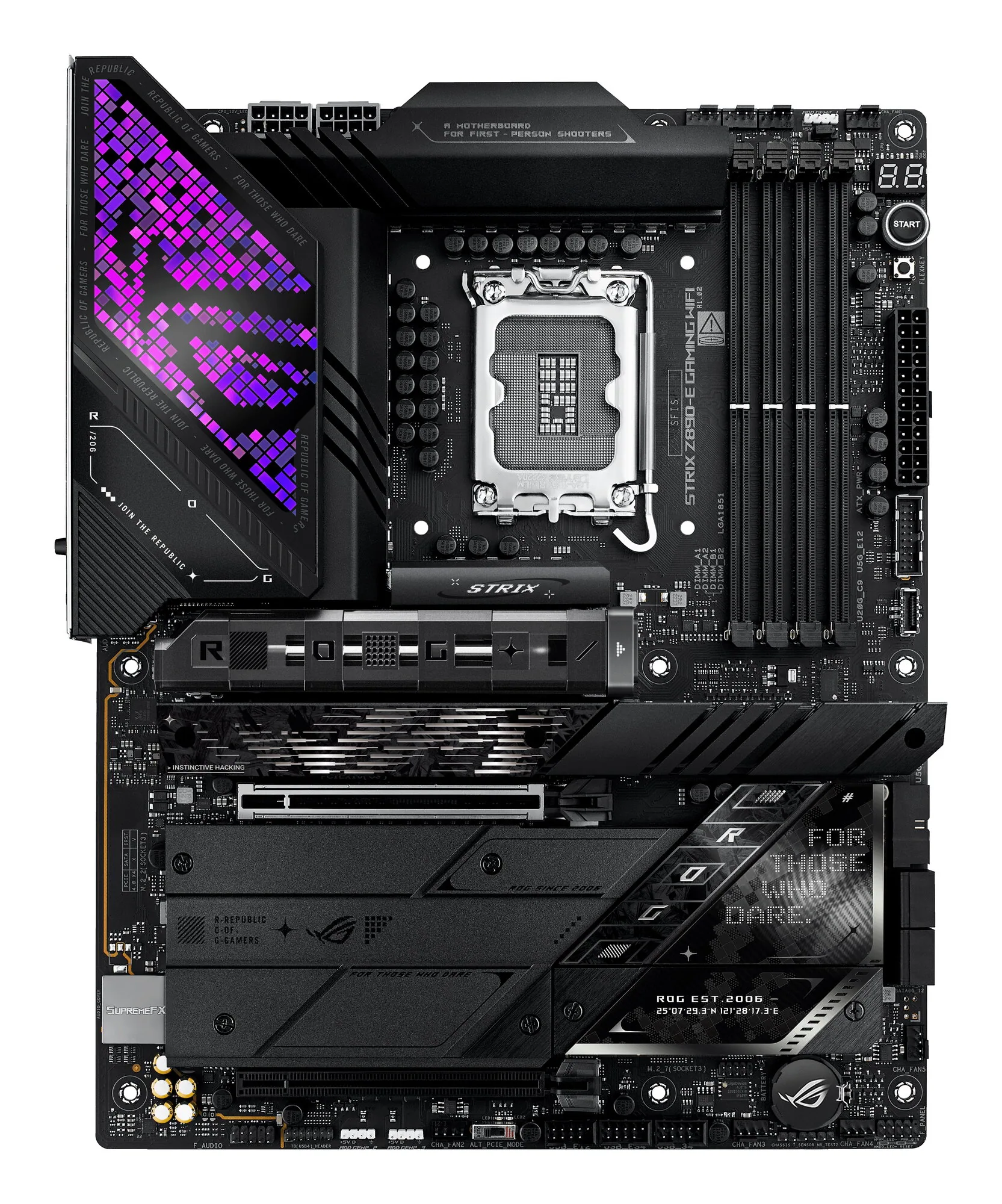 ASUS ROG STRIX Z890-E GAMING WIFI Intel Z890 LGA 1851 (Socket V1) ATX – Bild 3